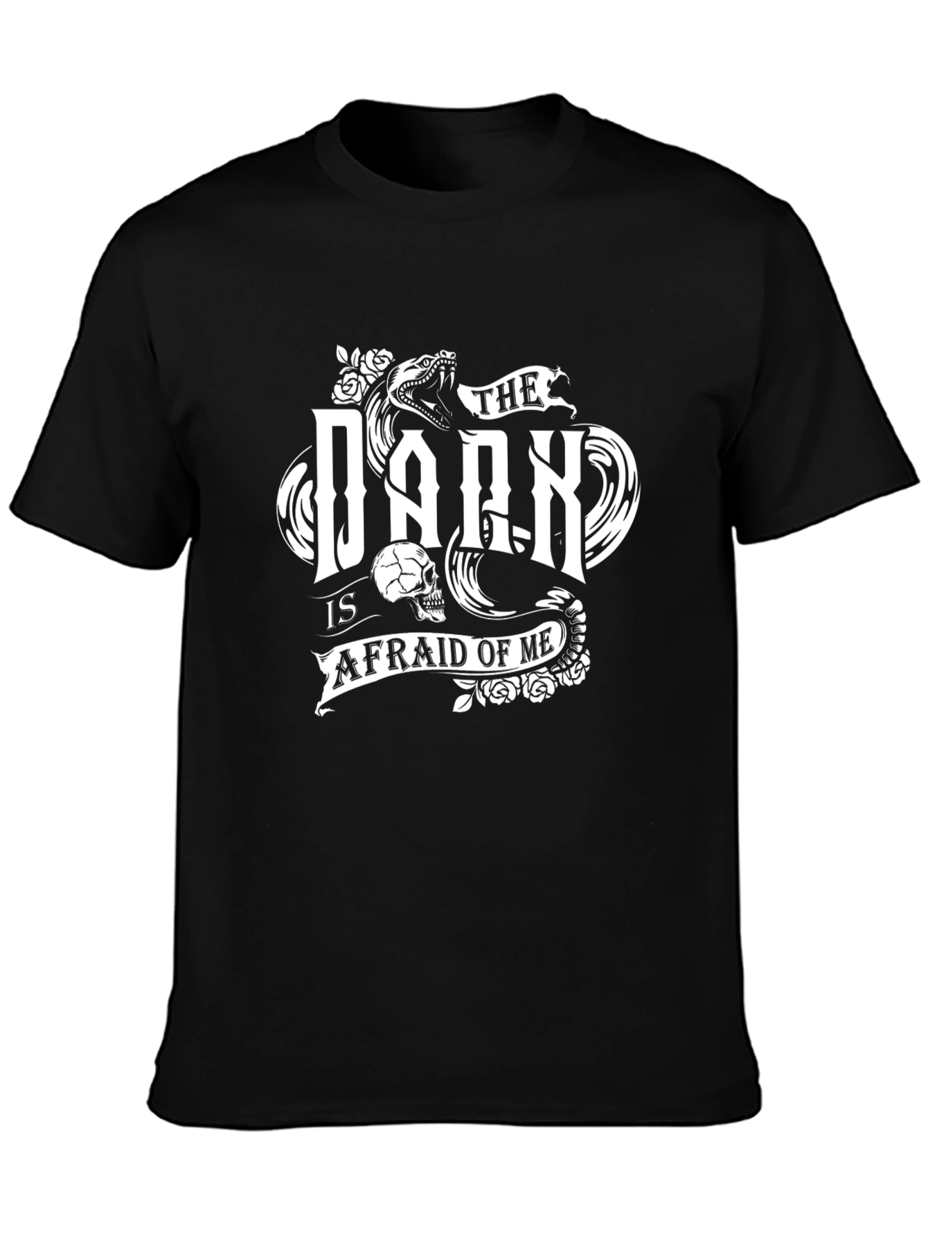 The Dark Is Afraid of Me Graphic Tee