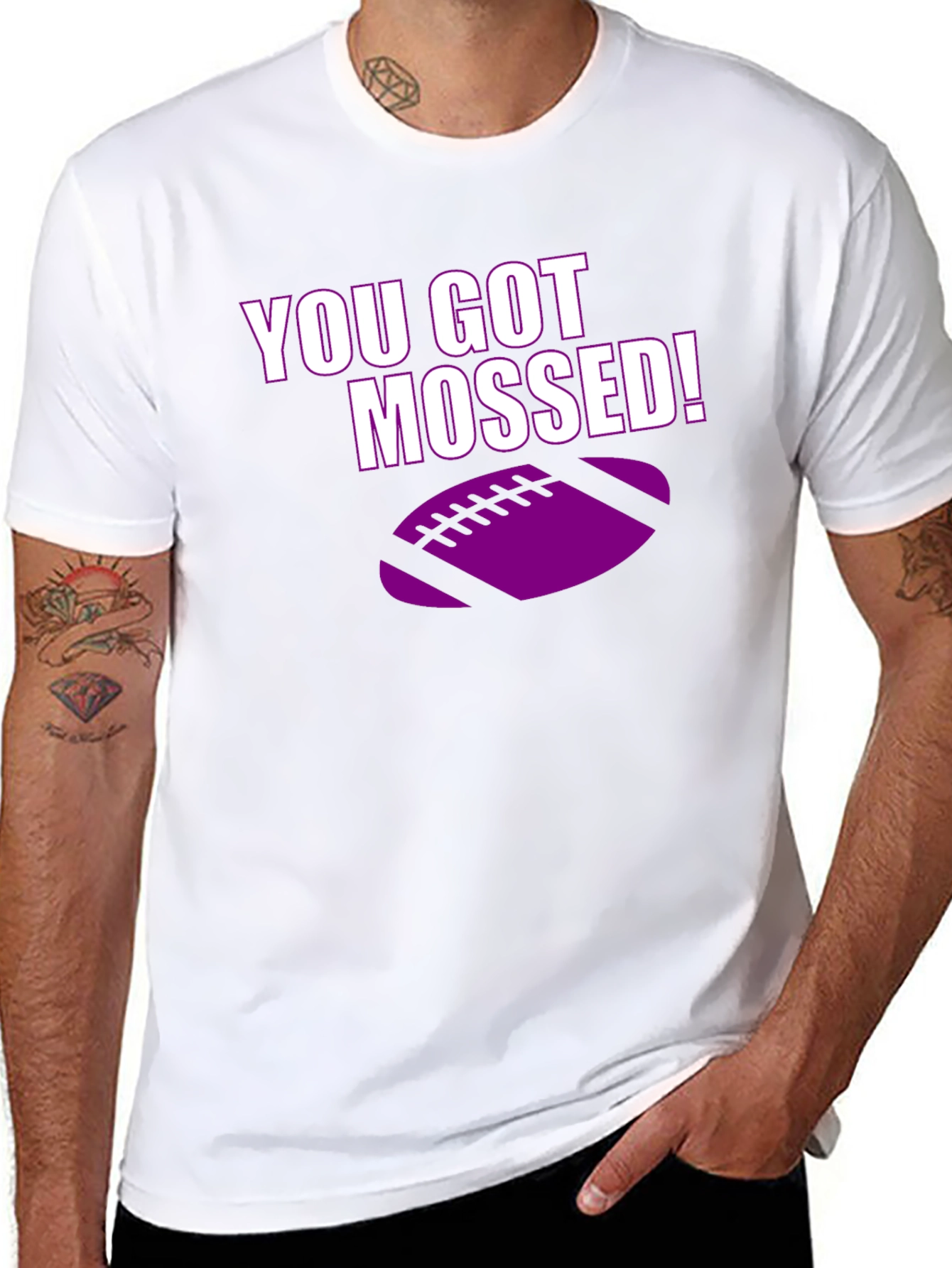 You Got Mossed! Football T-Shirt