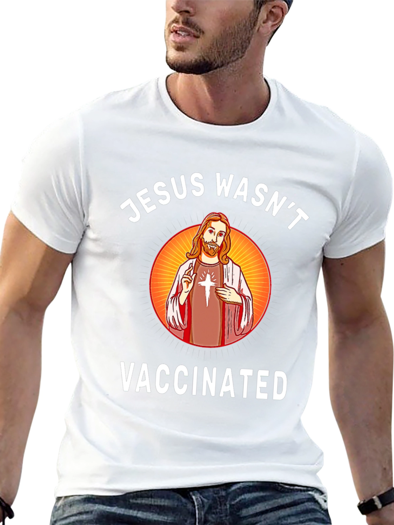 Jesus Wasnt Vaccinated T-Shirt