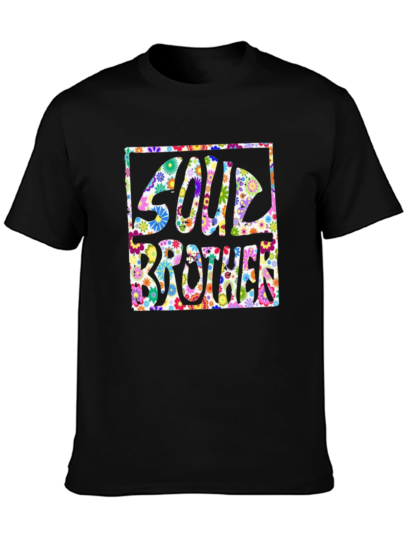 Soul Brother Floral Graphic T-Shirt - Unisex