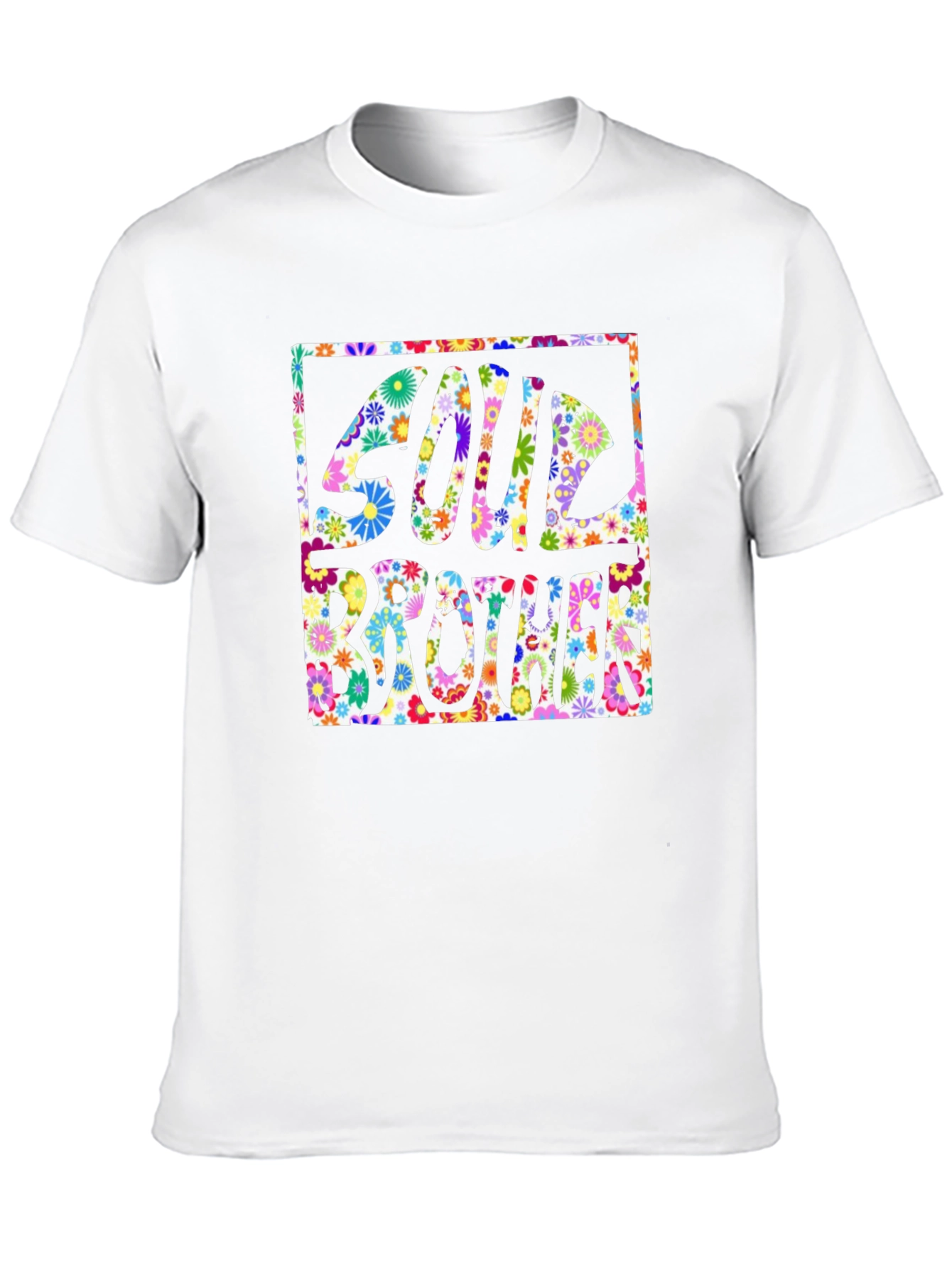 Soul Brother Floral Graphic T-Shirt - Unisex