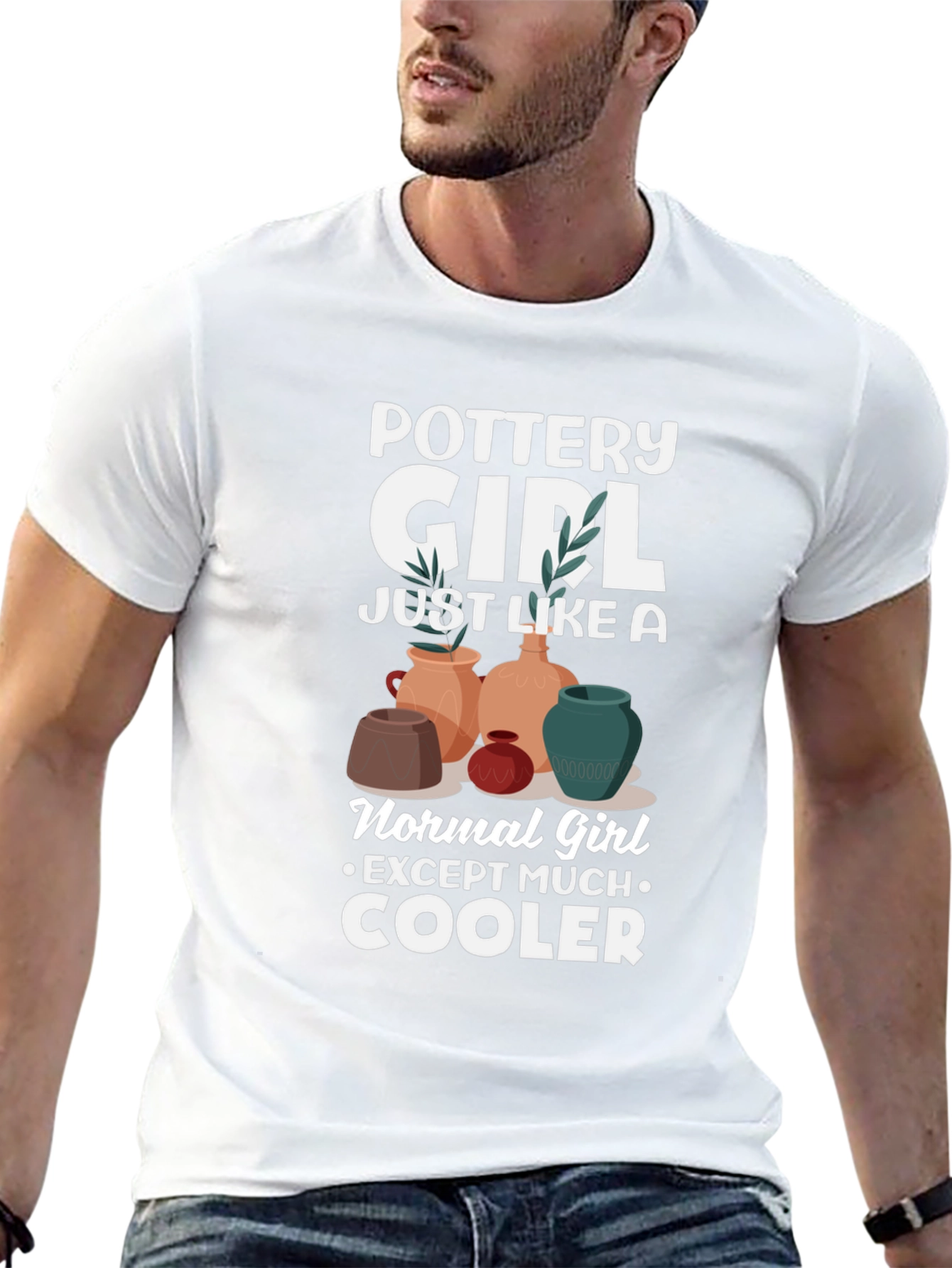 Pottery Girl T-Shirt - Cool & Unique Design