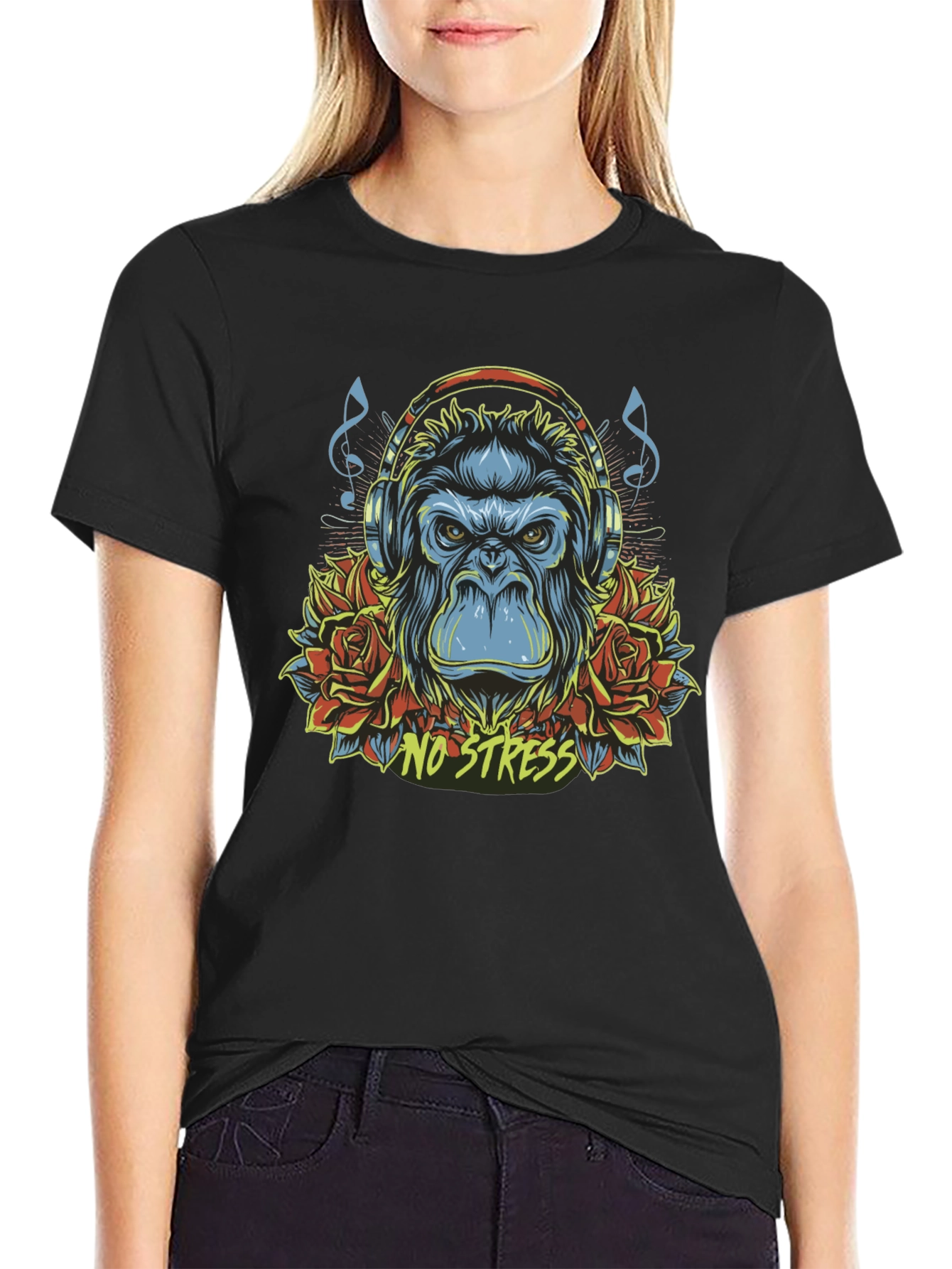 No Stress Gorilla T-Shirt