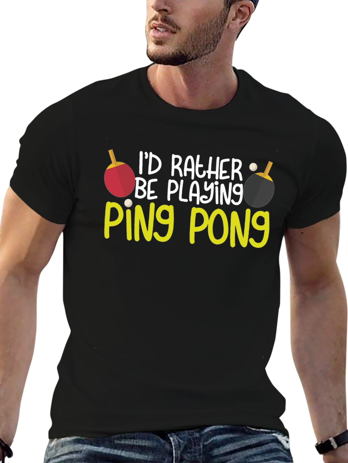 Id Rather Be Playing Ping Pong T-Shirt
