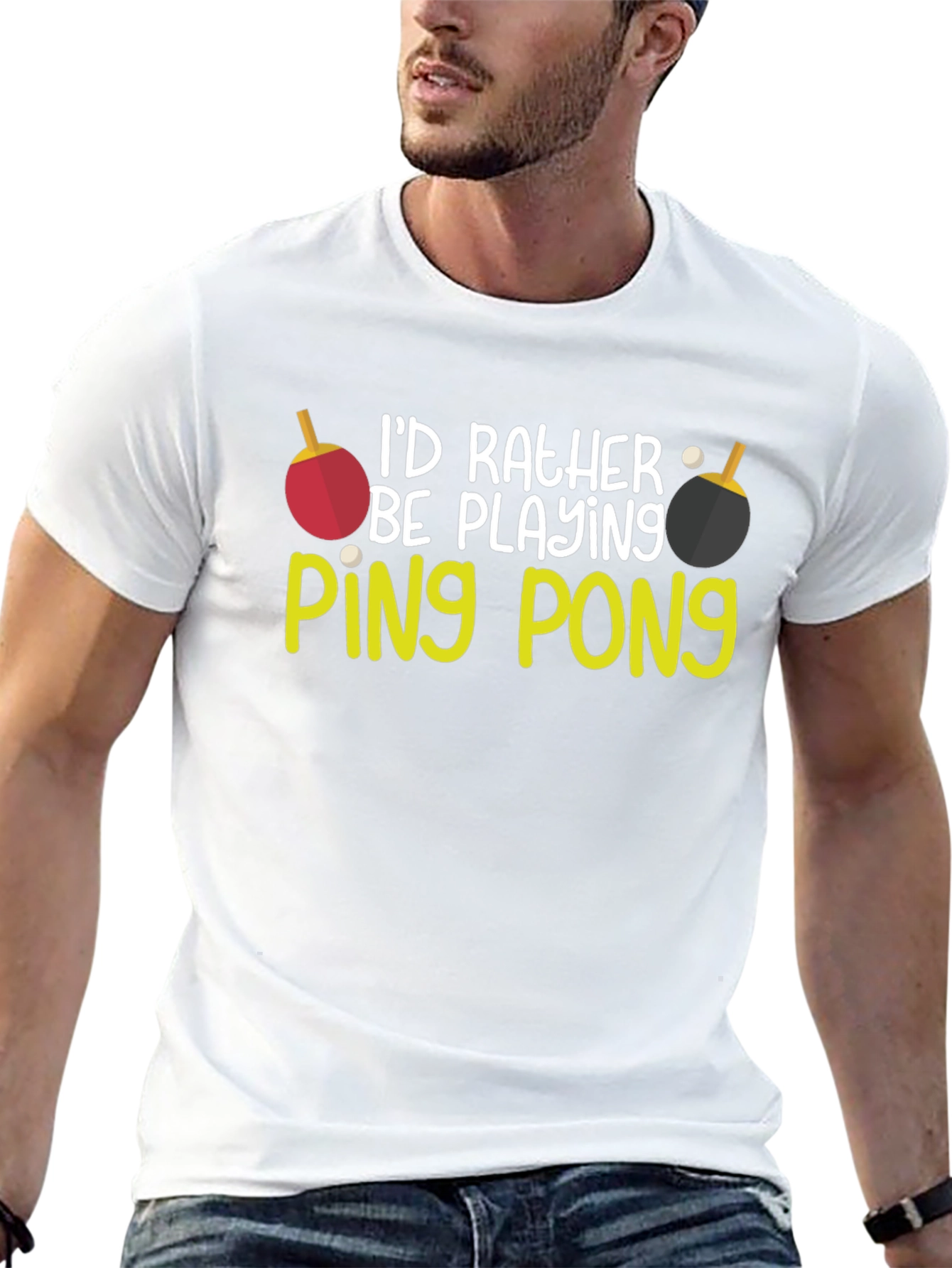 Id Rather Be Playing Ping Pong T-Shirt