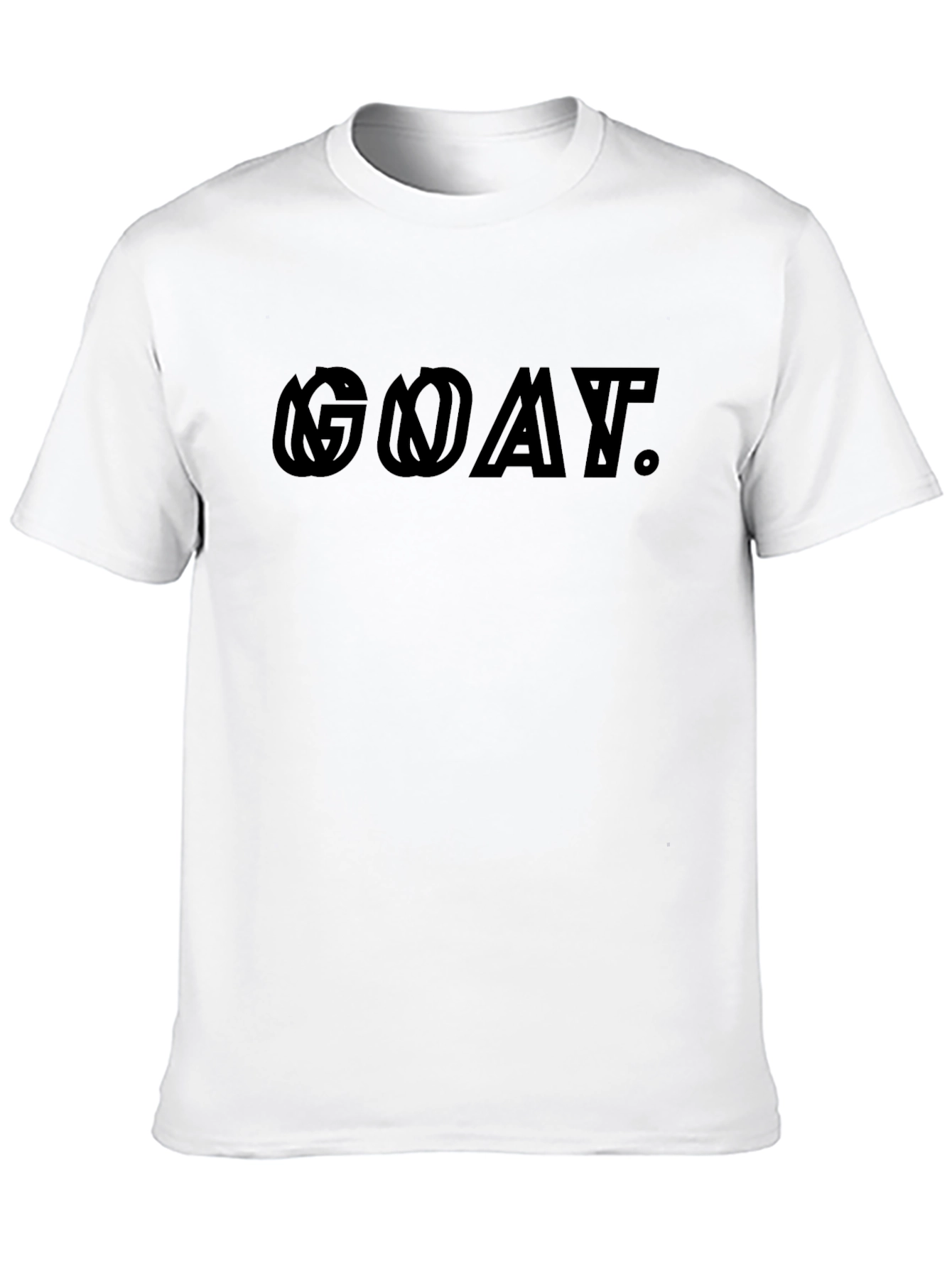 GOAT Graphic Tee - Black Cotton T-Shirt