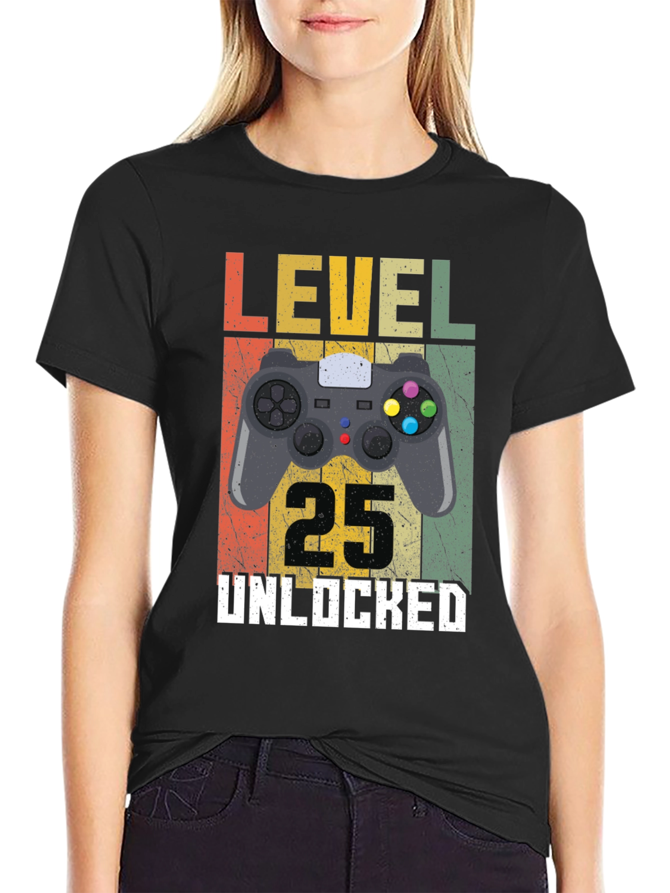 Level 25 Unlocked Gamer T-Shirt