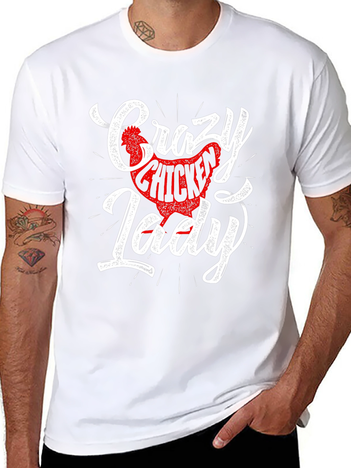 Crazy Chicken Lady T-Shirt