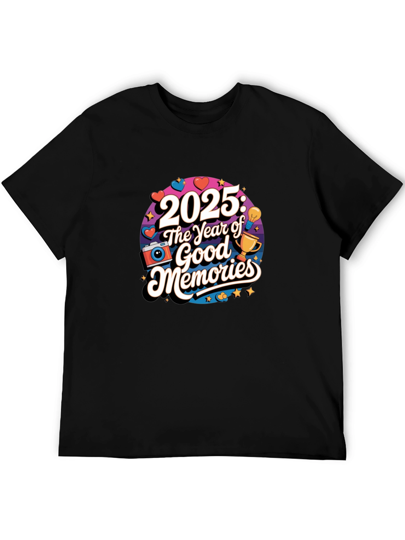 2025 Year of Good Memories Graphic T-Shirt