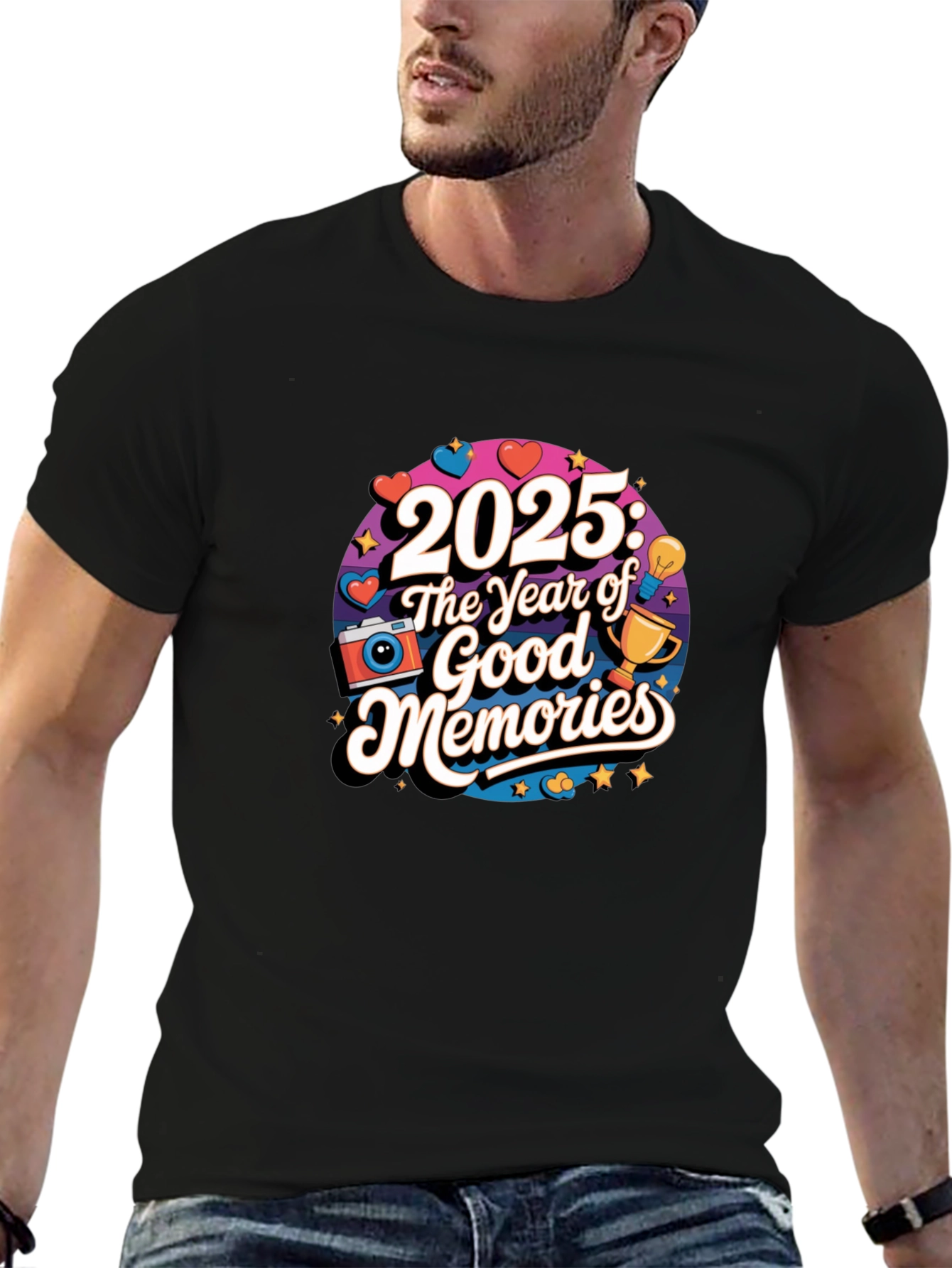 2025 Year of Good Memories Graphic T-Shirt