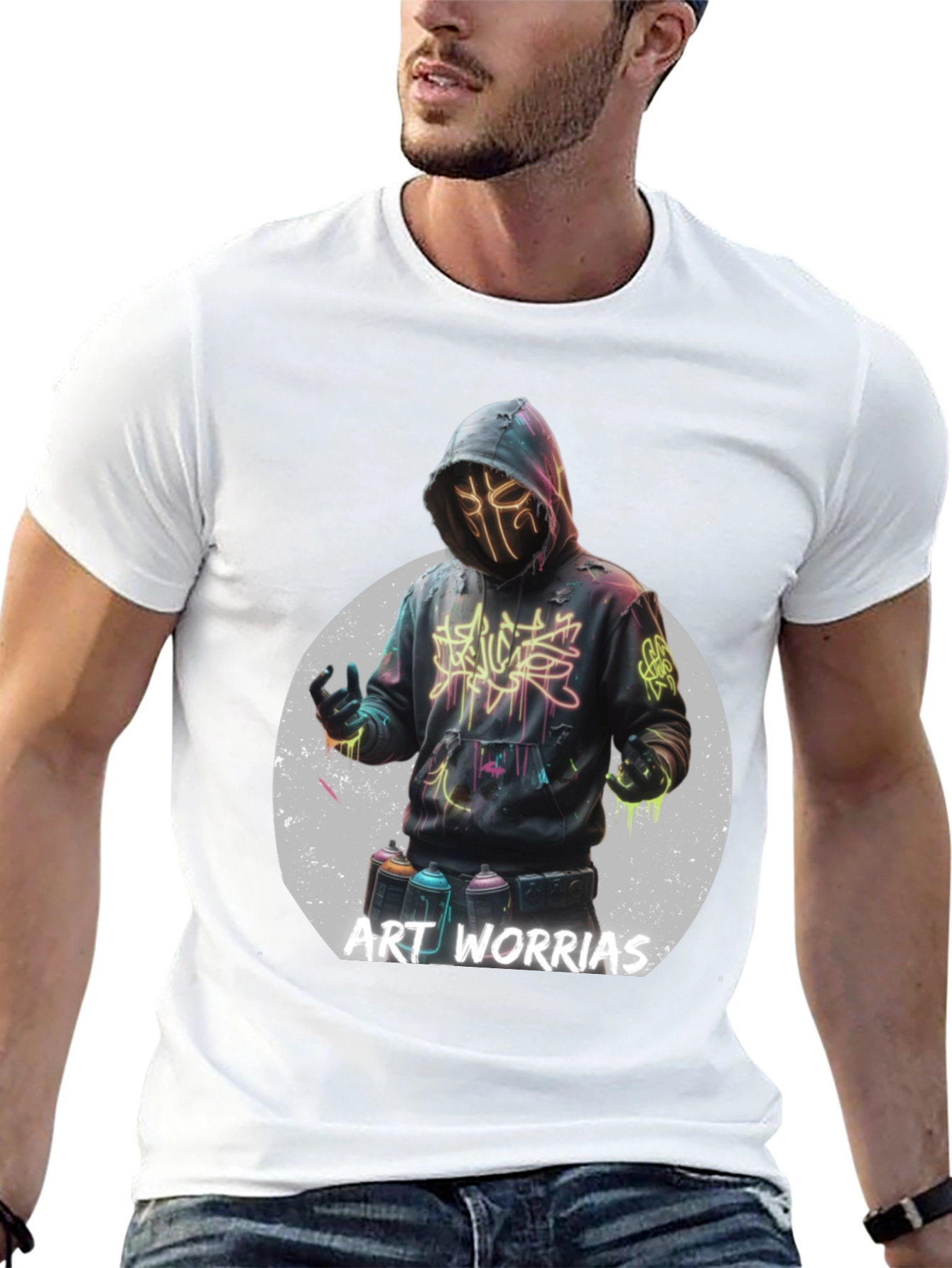 Art Worrias Graphic T-Shirt - Streetwear Style
