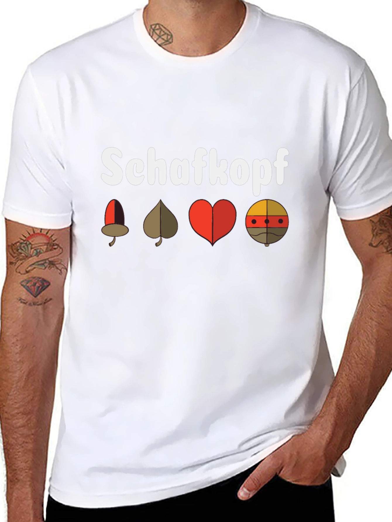 Schafkopf Card Game T-Shirt
