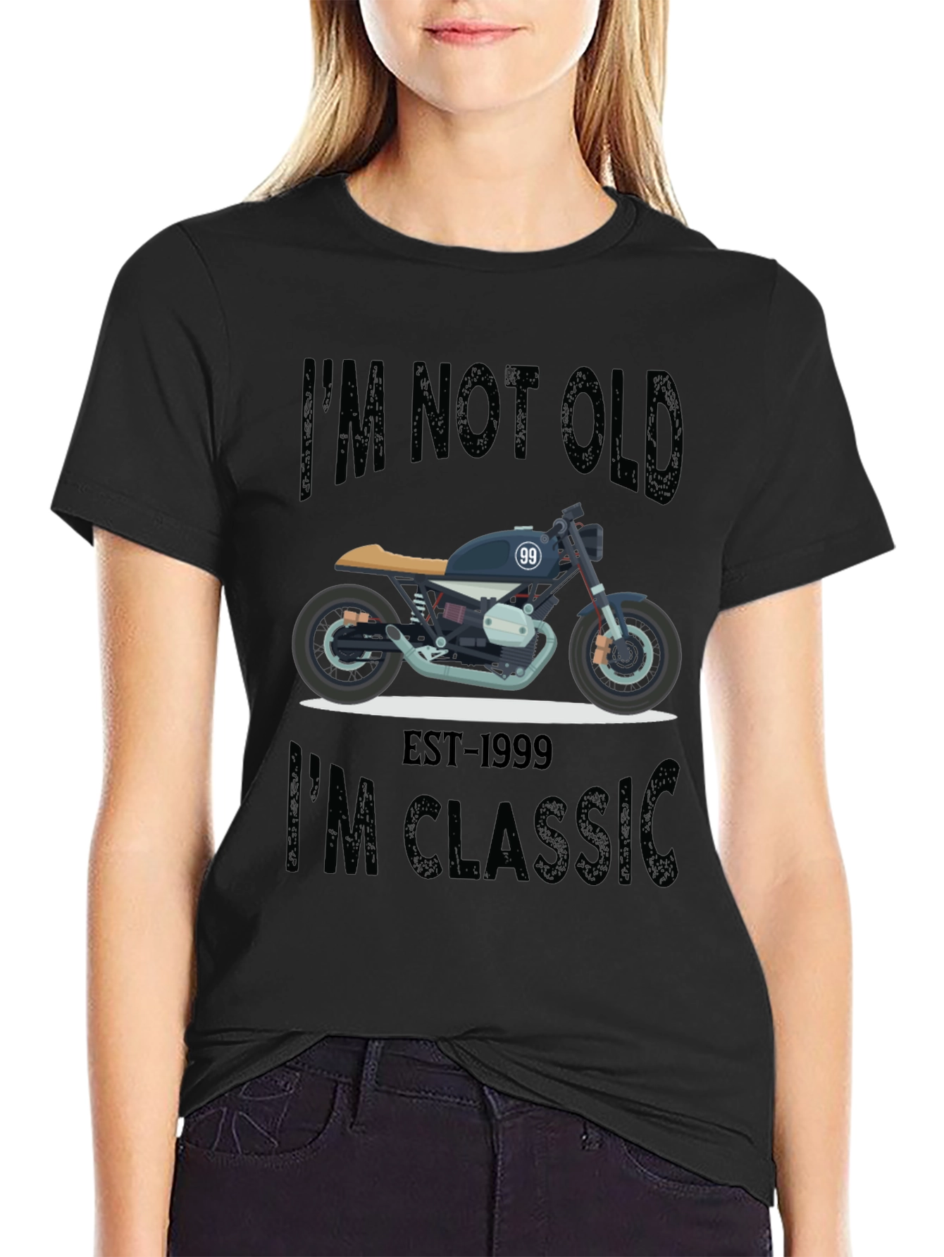 Classic Motorcycle T-Shirt: Im Not Old Im Classic