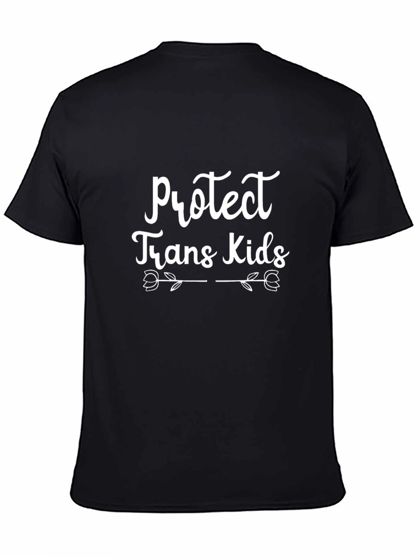 Protect Trans Kids Black Graphic Tee