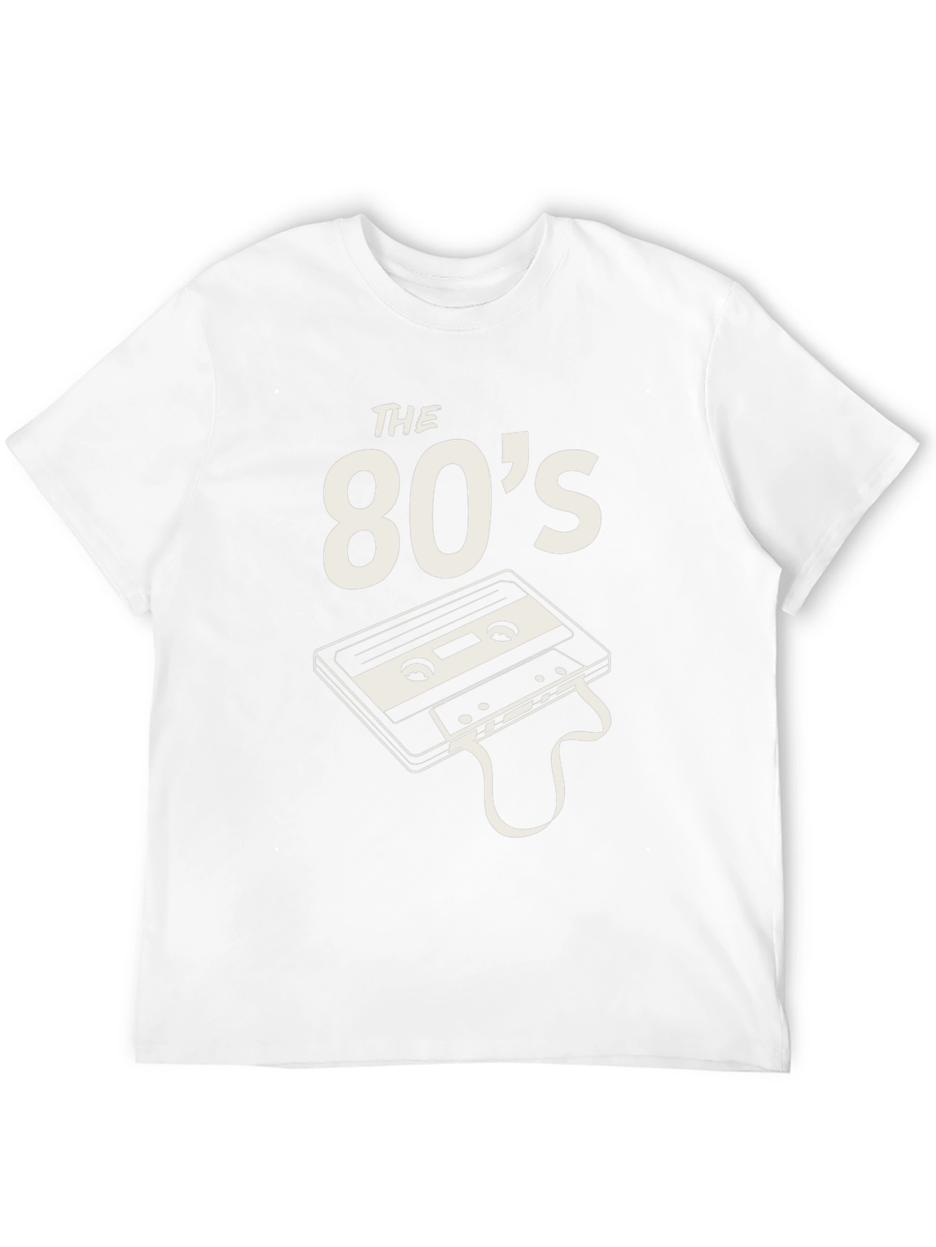 The 80s Cassette Tape Black T-Shirt