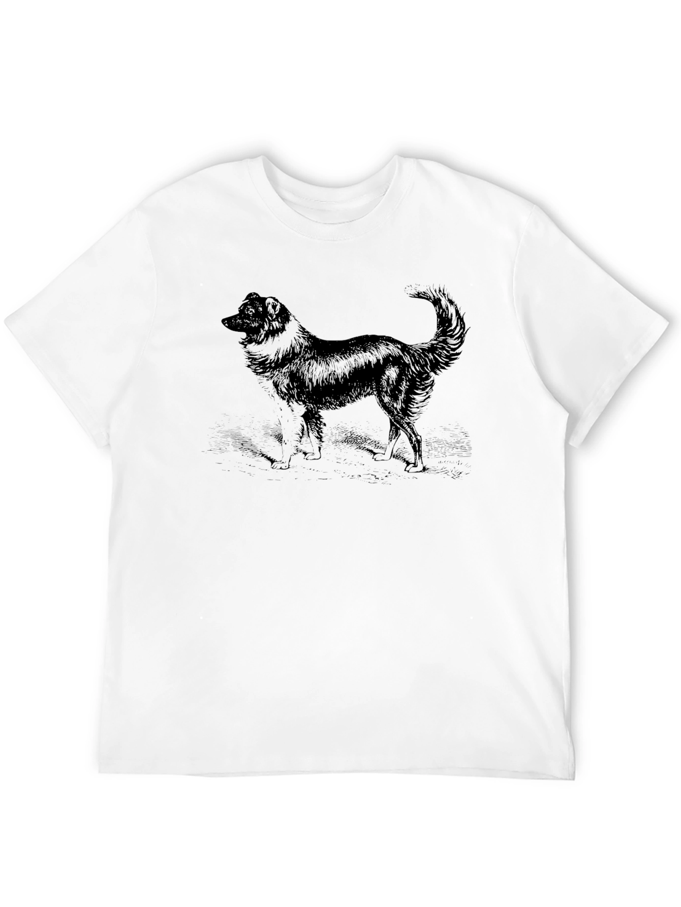 Dog Graphic Print Tee - Classic Unisex Fit