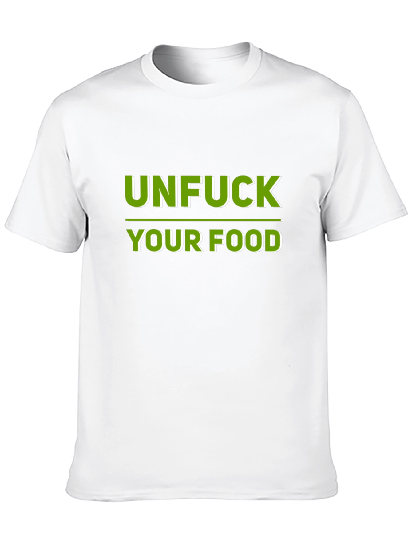Unfuck Your Food Graphic Tee - Black