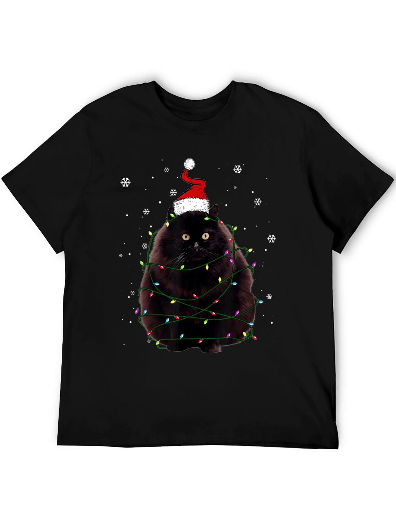 Christmas Cat T-Shirt: Festive Feline Fun