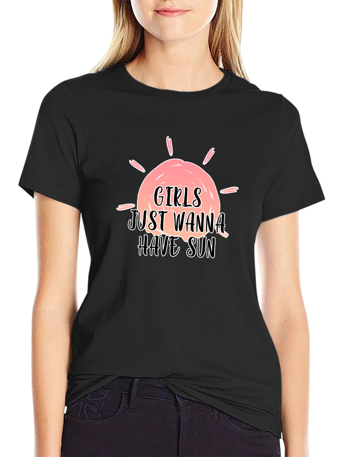 Girls Just Wanna Have Sun Graphic Tee