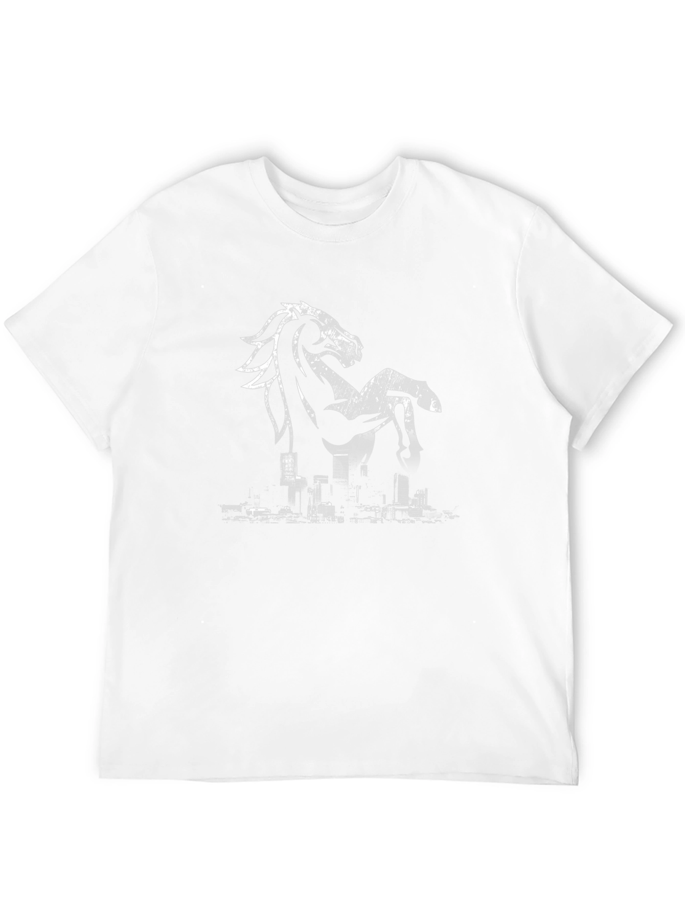 City Horse Graphic Tee - Urban Style T-Shirt