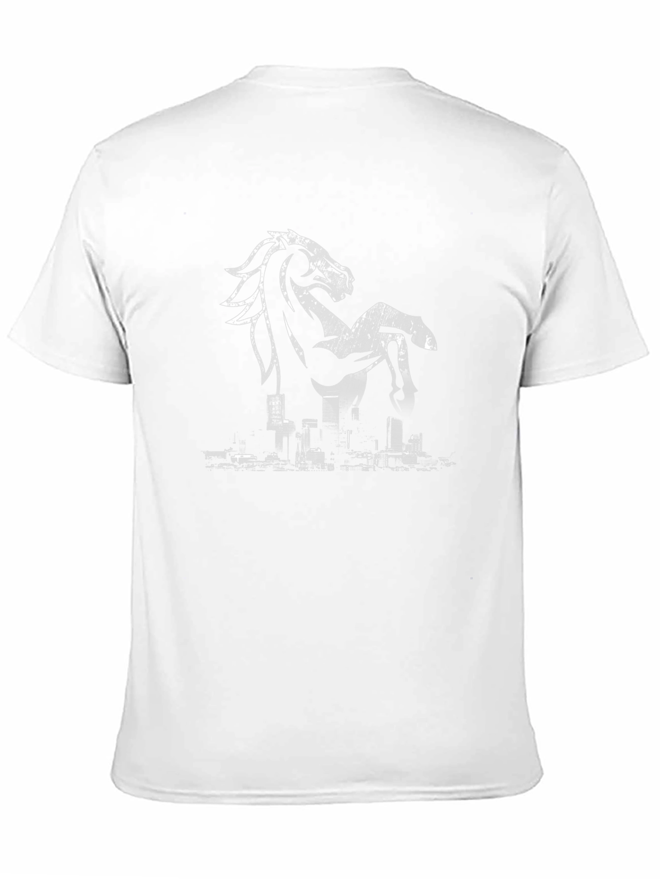 City Horse Graphic Tee - Urban Style T-Shirt