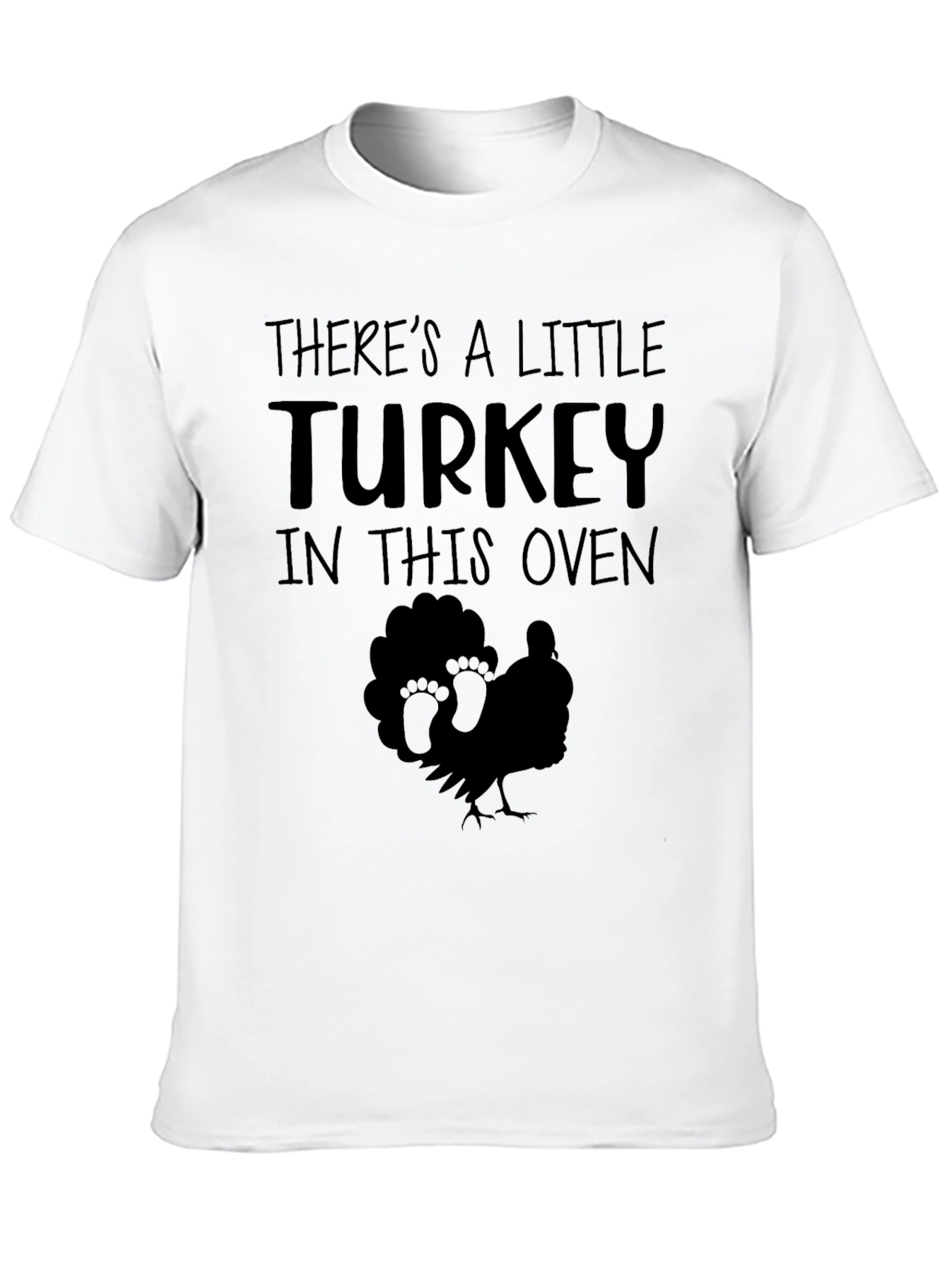 Funny Pregnancy Announcement Turkey T-Shirt