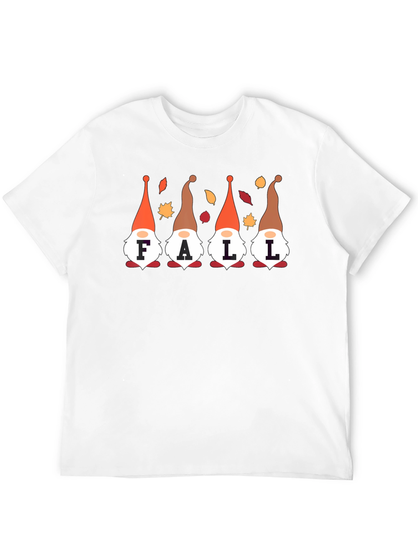 Fall Gnomes Graphic Tee - Autumn Season