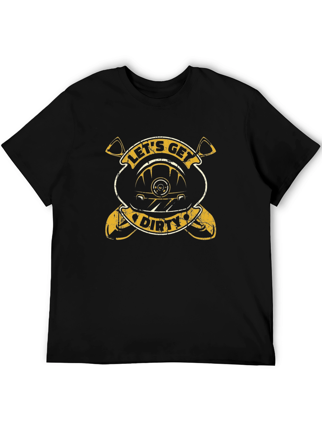 Lets Get Dirty Graphic Tee - Black