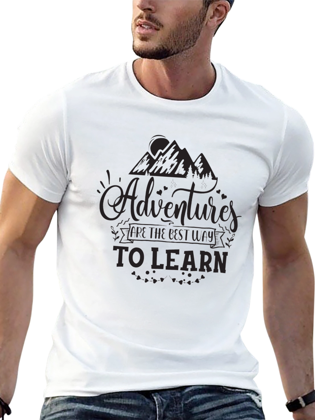Adventure Awaits Graphic Tee - Learn Through Exploration