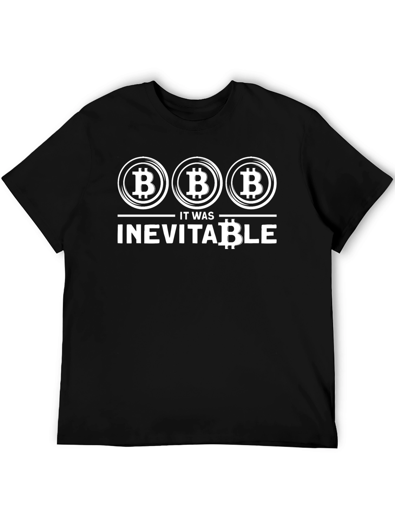 Bitcoin Inevitable Graphic T-Shirt