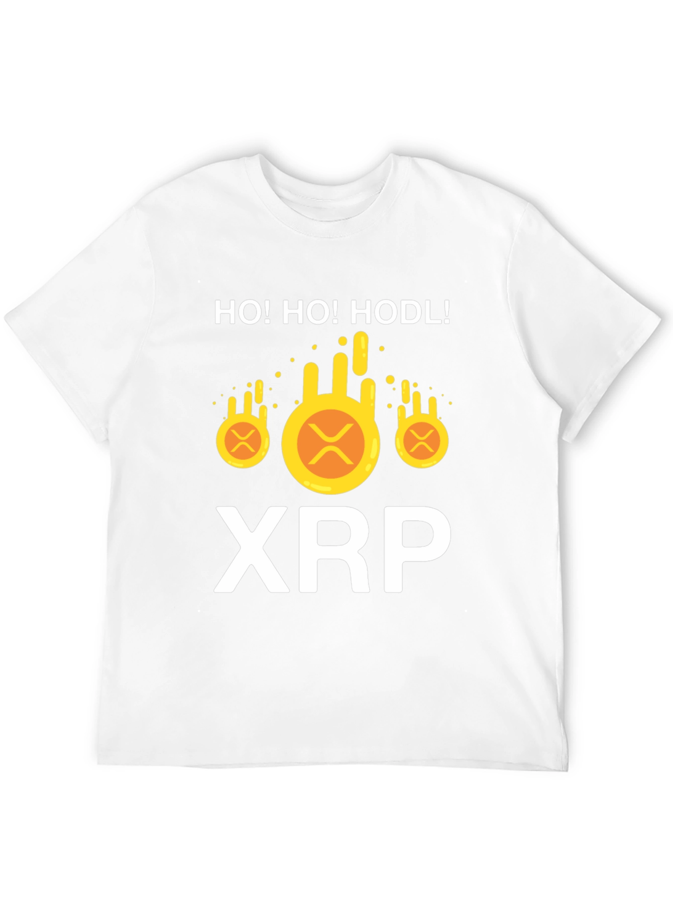 HO! HO! HODL! XRP Crypto Christmas T-Shirt