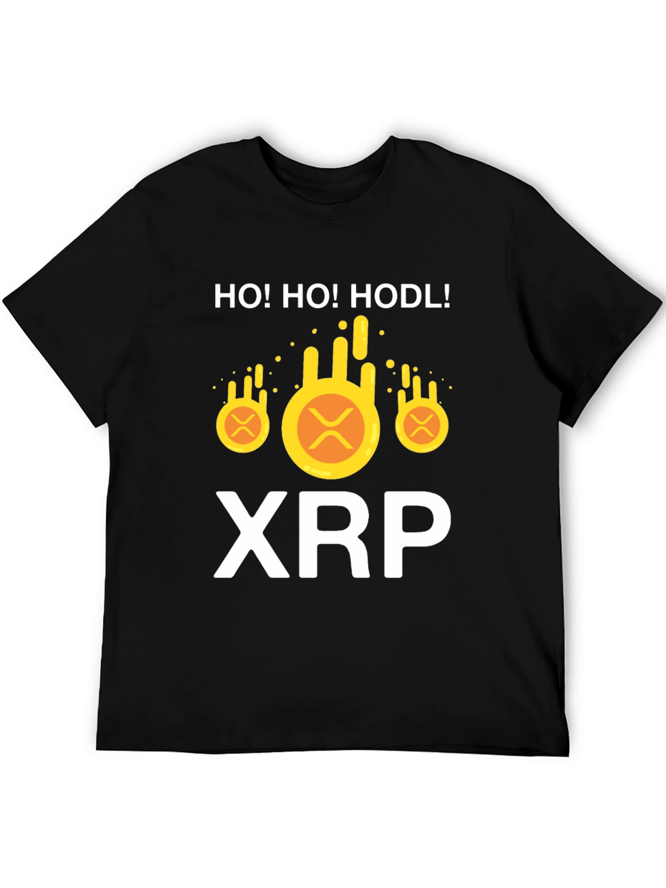 HO! HO! HODL! XRP Crypto Christmas T-Shirt