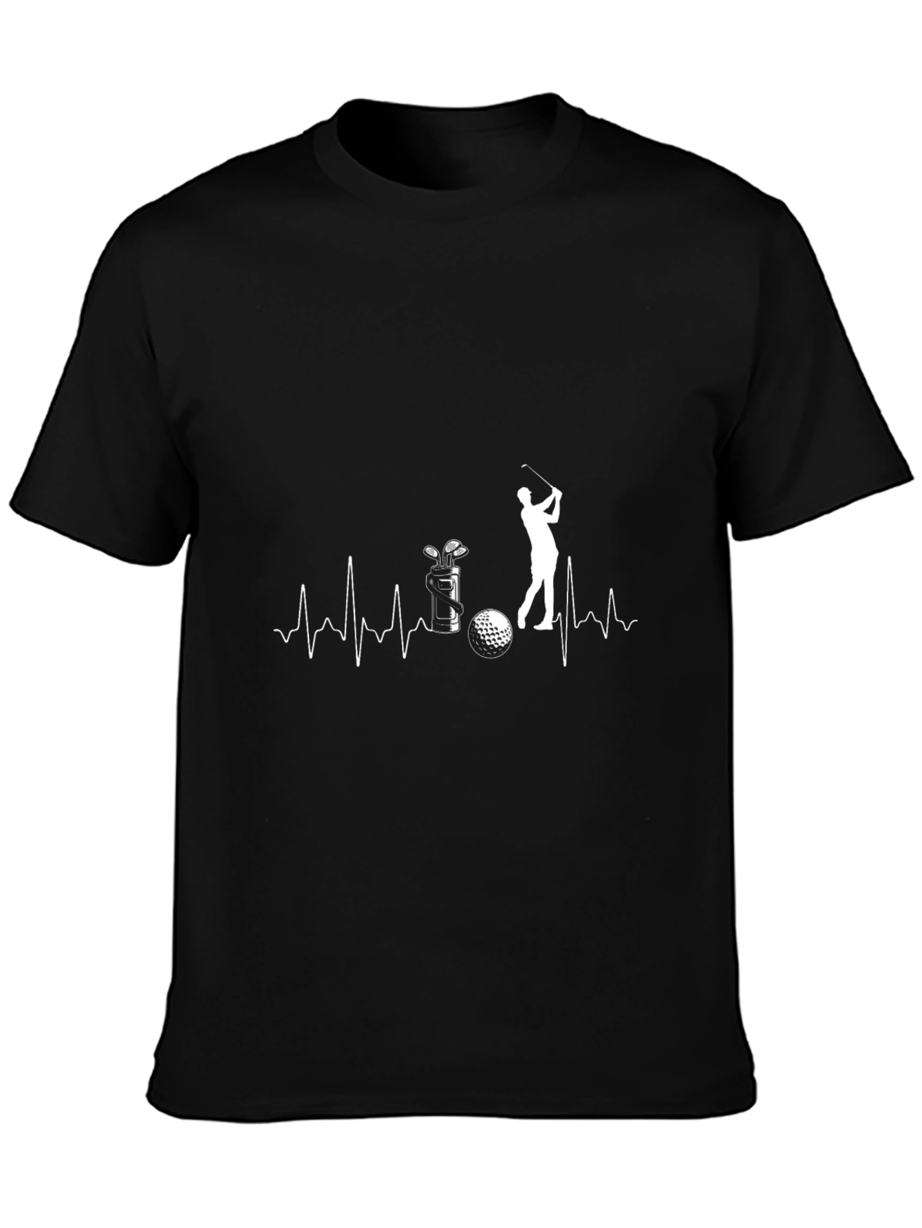 Golf Heartbeat T-Shirt