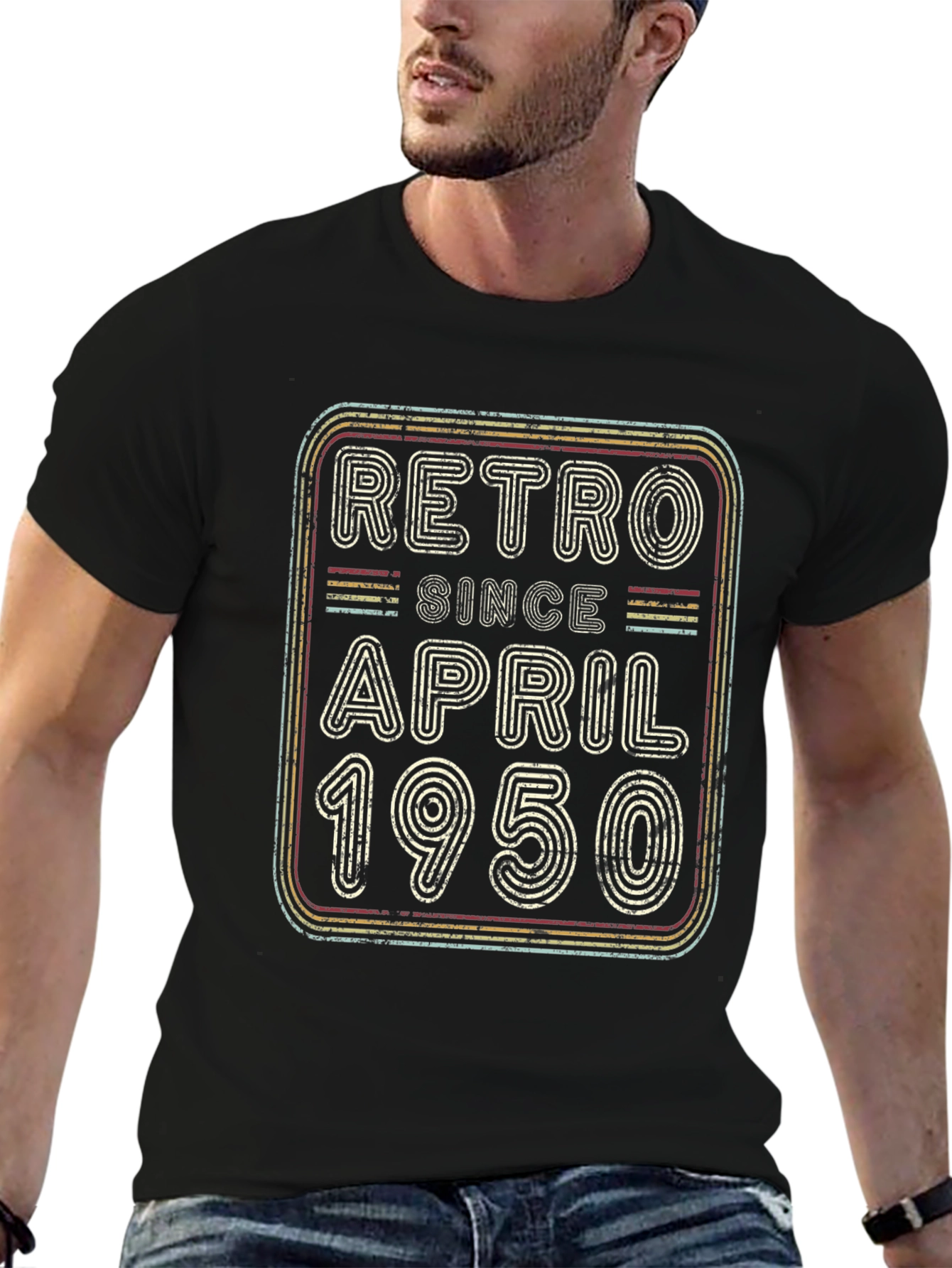Retro Since April 1950 Graphic T-Shirt