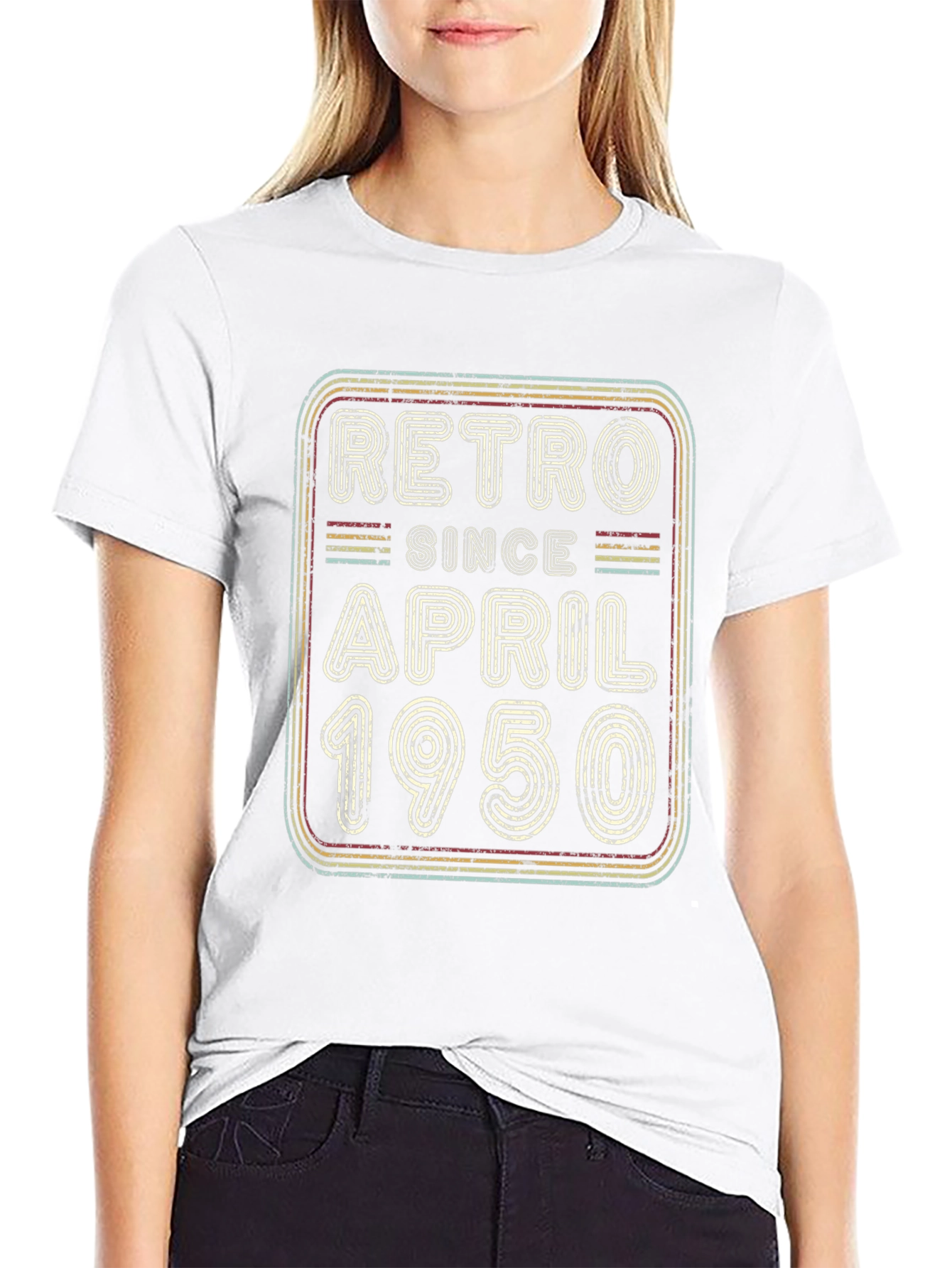 Retro Since April 1950 Graphic T-Shirt