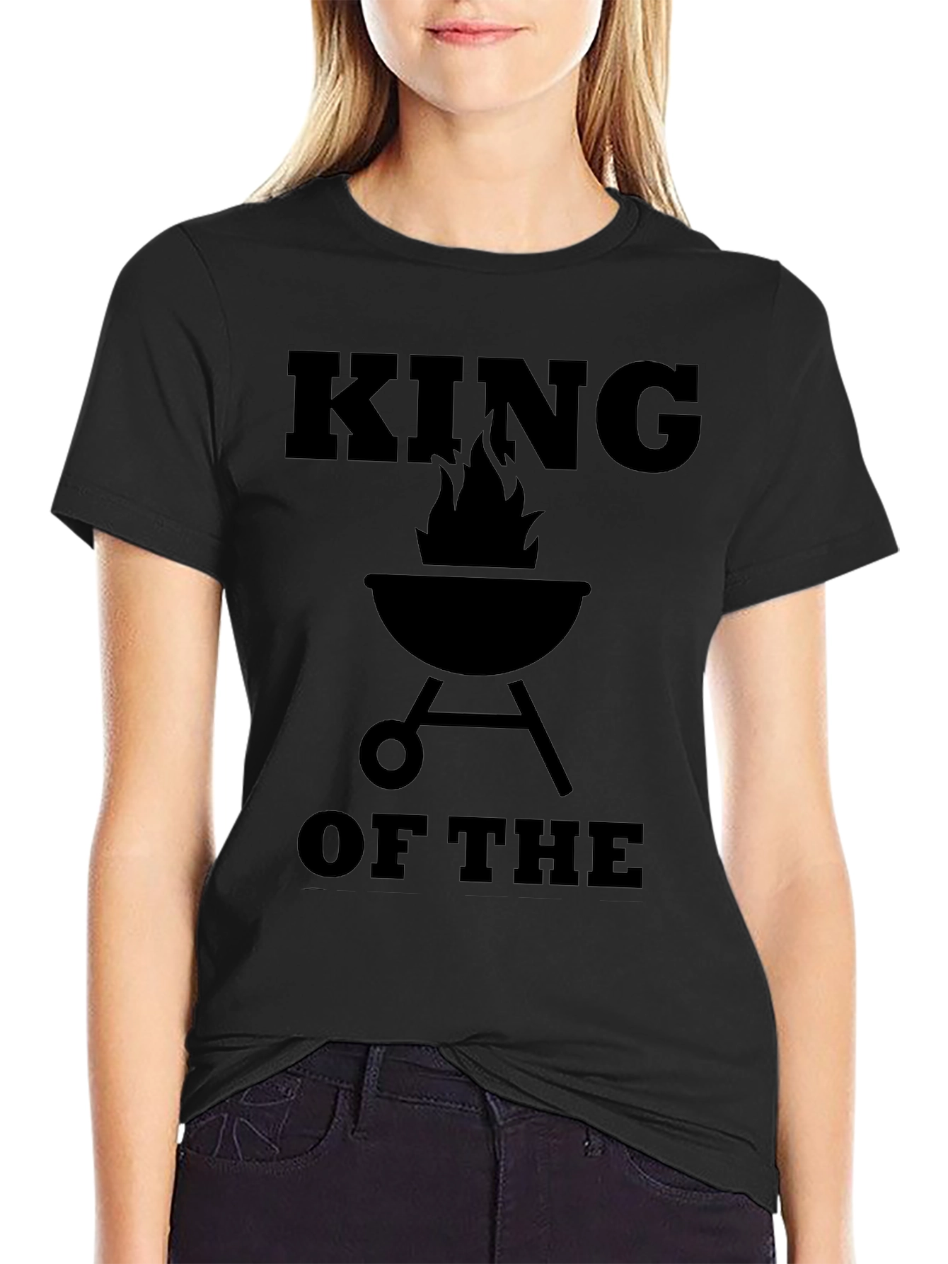 King of the Grill T-Shirt BBQ Design