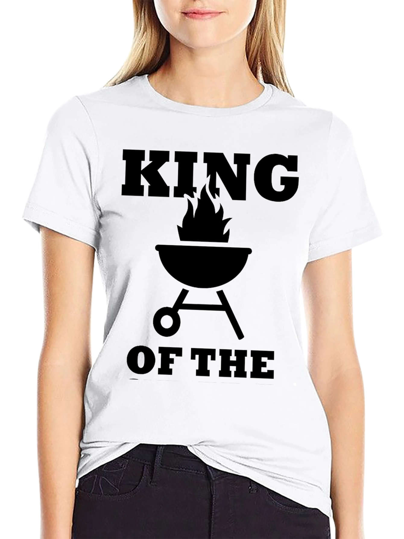King of the Grill T-Shirt BBQ Design