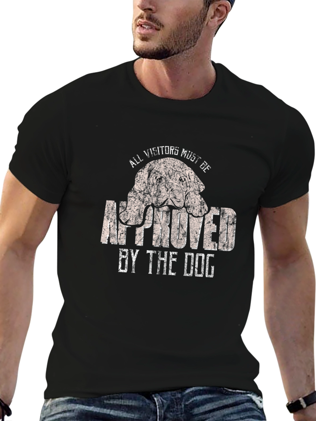 Dog Approved Graphic Tee - Funny Dog Lover T-Shirt