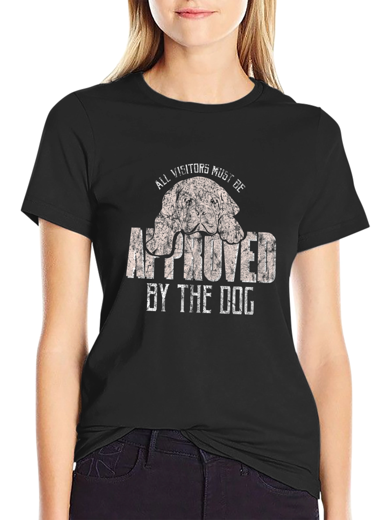 Dog Approved Graphic Tee - Funny Dog Lover T-Shirt