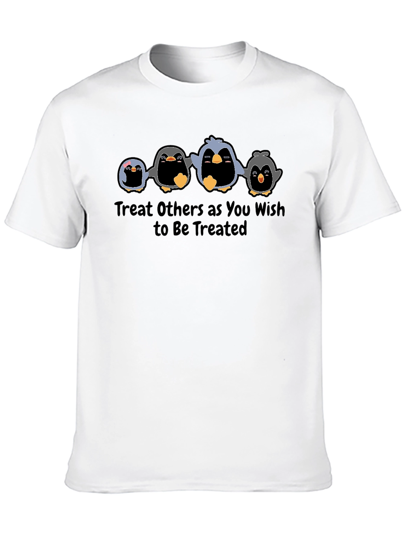 Penguin Treat Others Graphic Tee