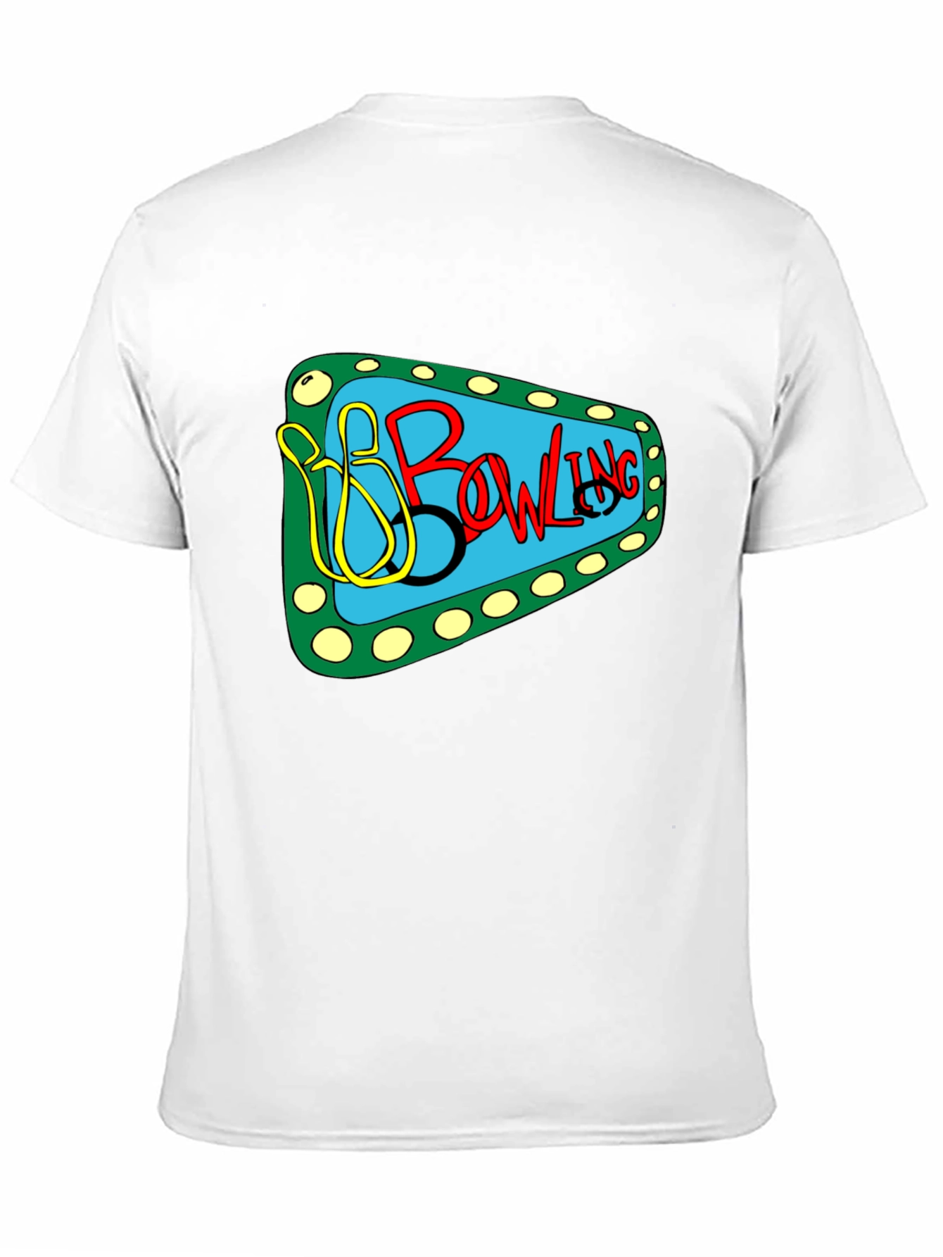 Bowling Graphic T-Shirt - Retro Style