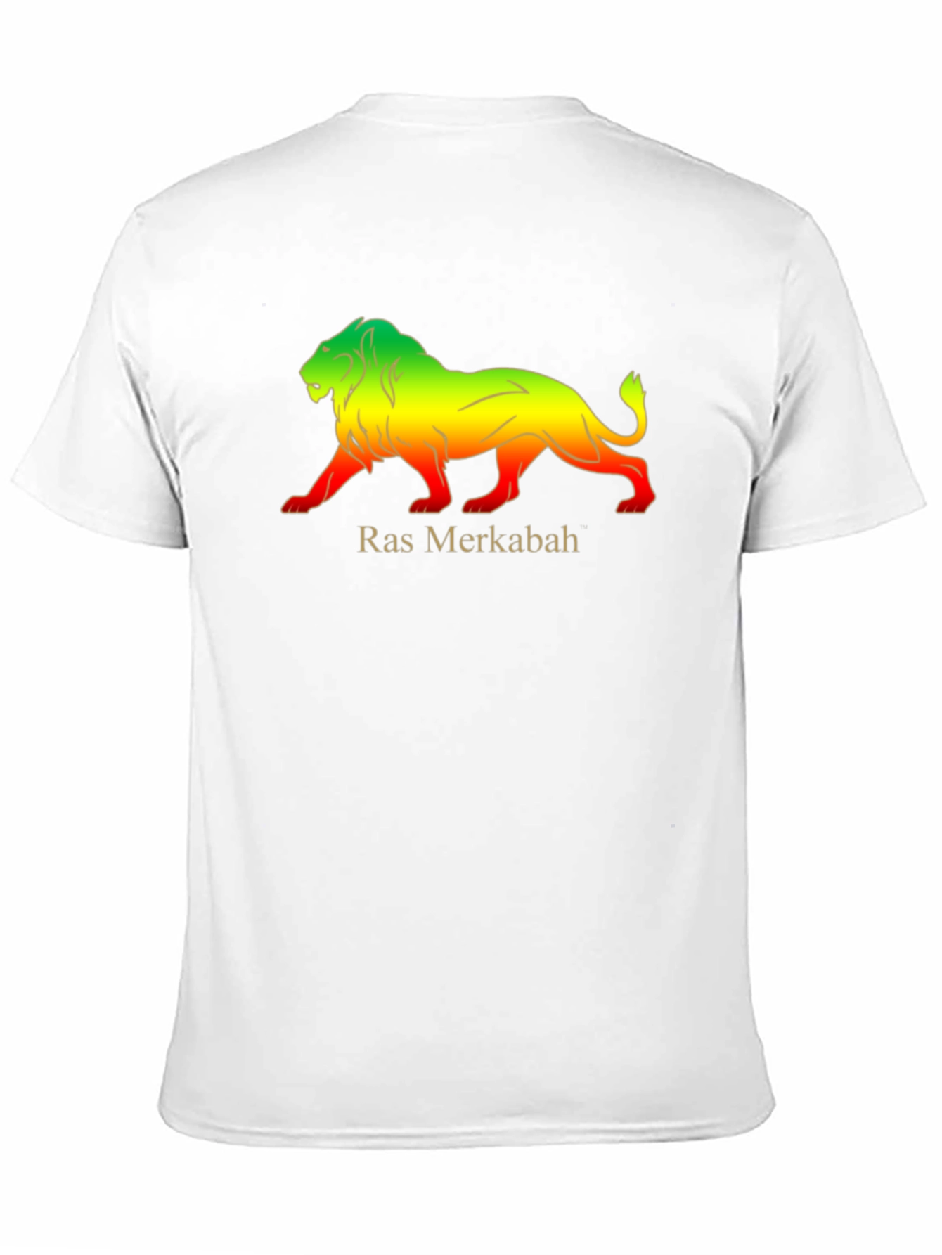 Ras Merkabah Lion Graphic T-Shirt