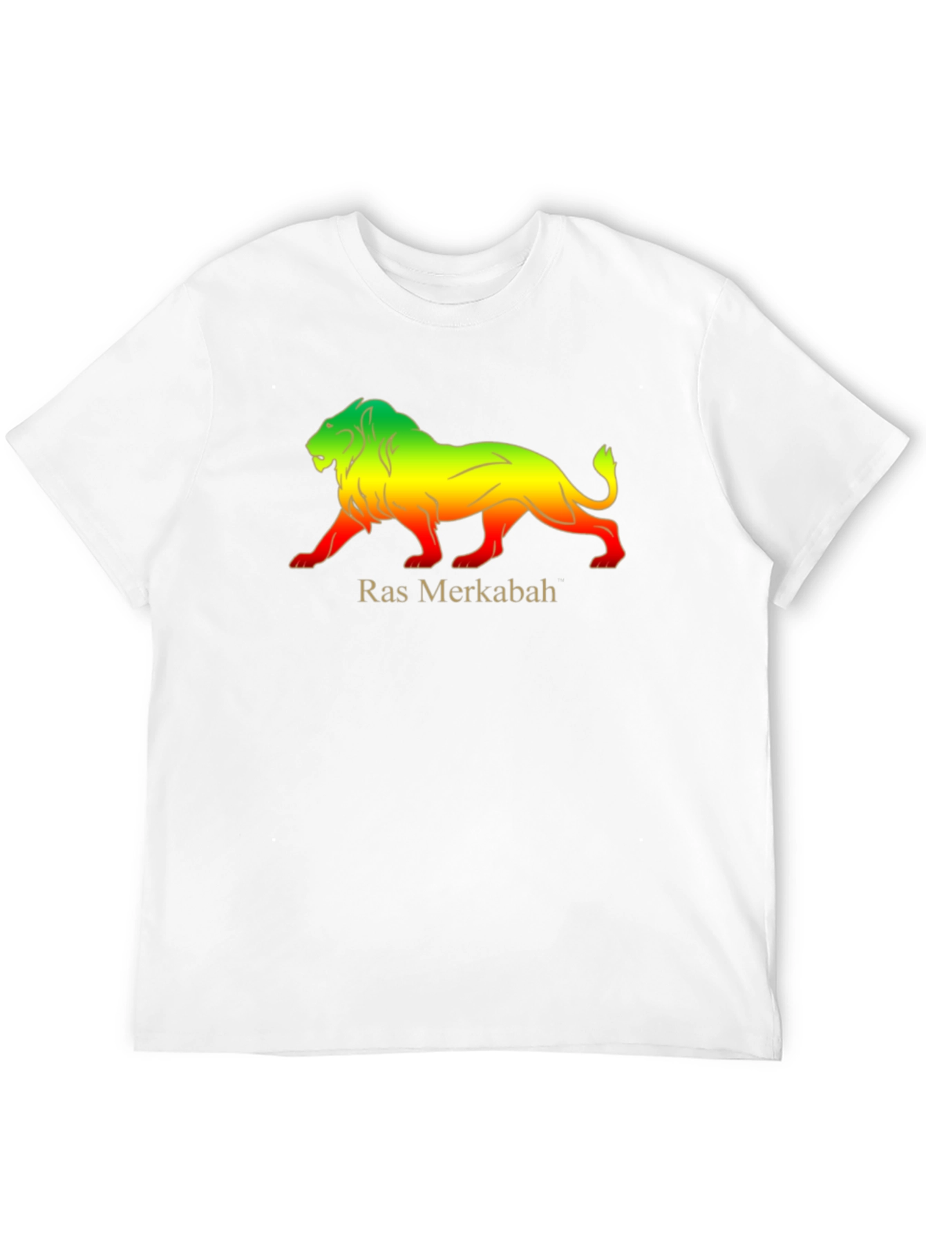 Ras Merkabah Lion Graphic T-Shirt