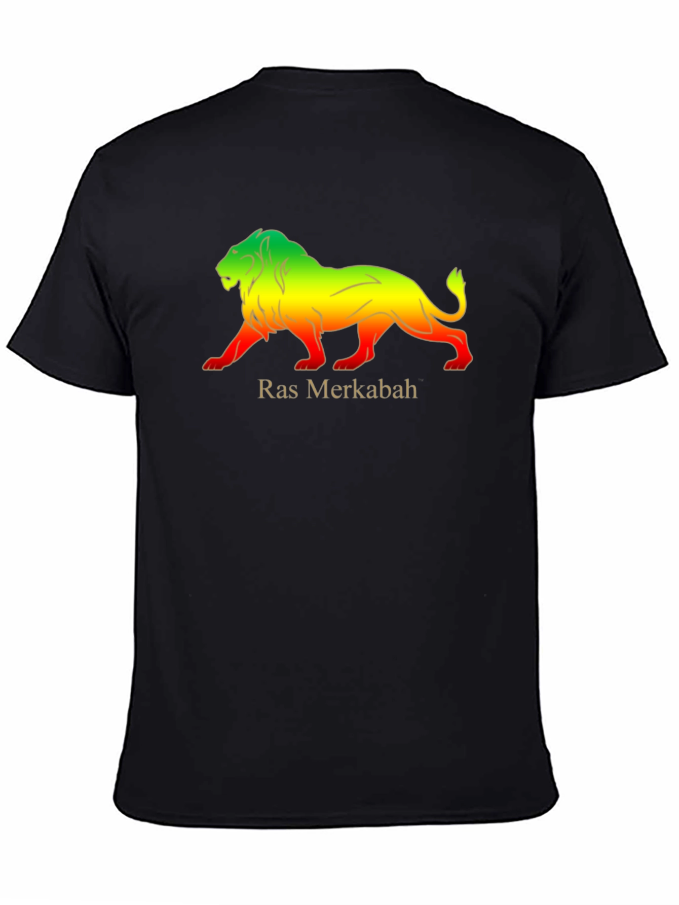 Ras Merkabah Lion Graphic T-Shirt