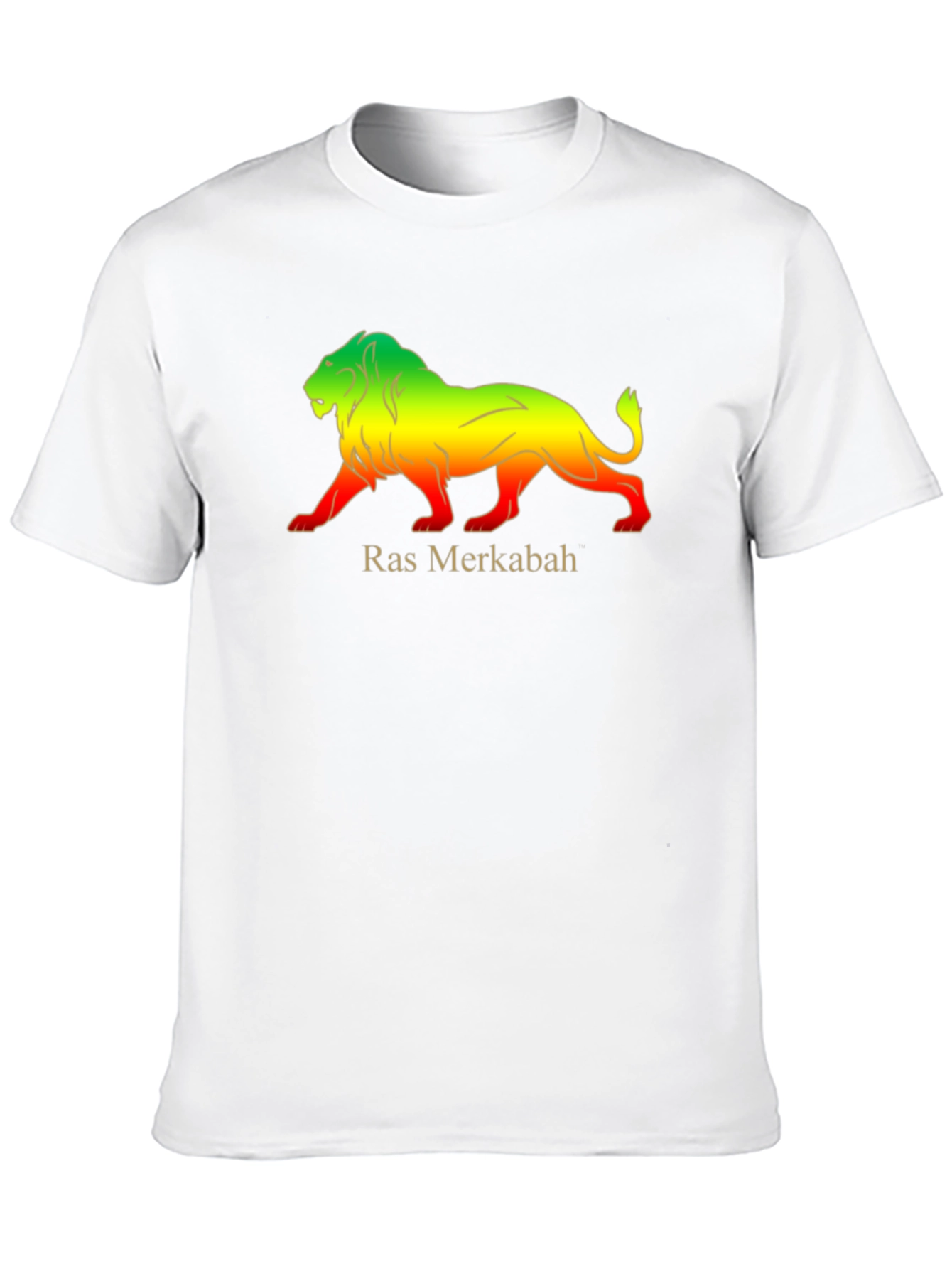 Ras Merkabah Lion Graphic T-Shirt