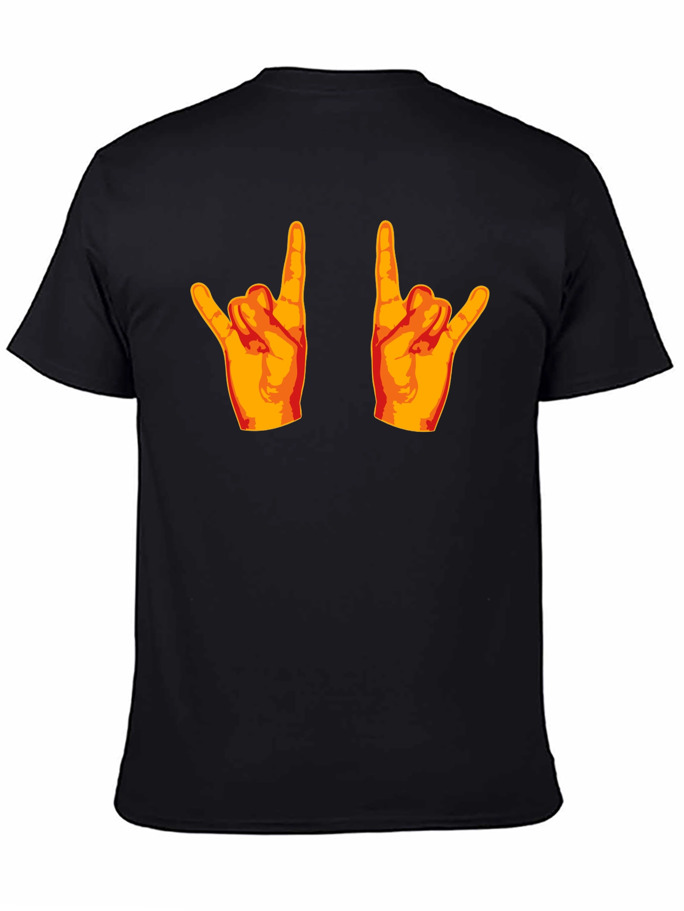 Rock On Gesture Graphic Tee