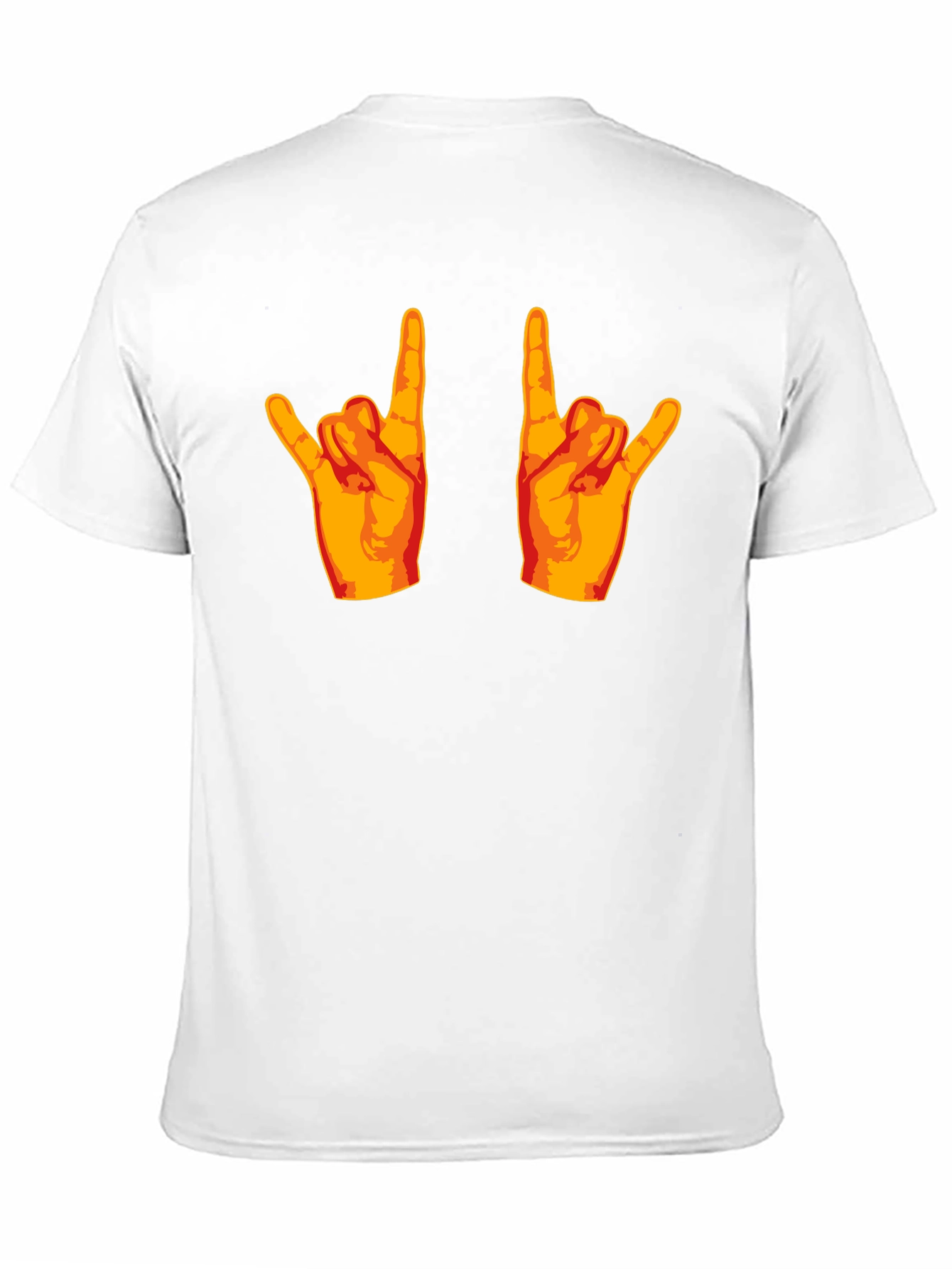 Rock On Gesture Graphic Tee
