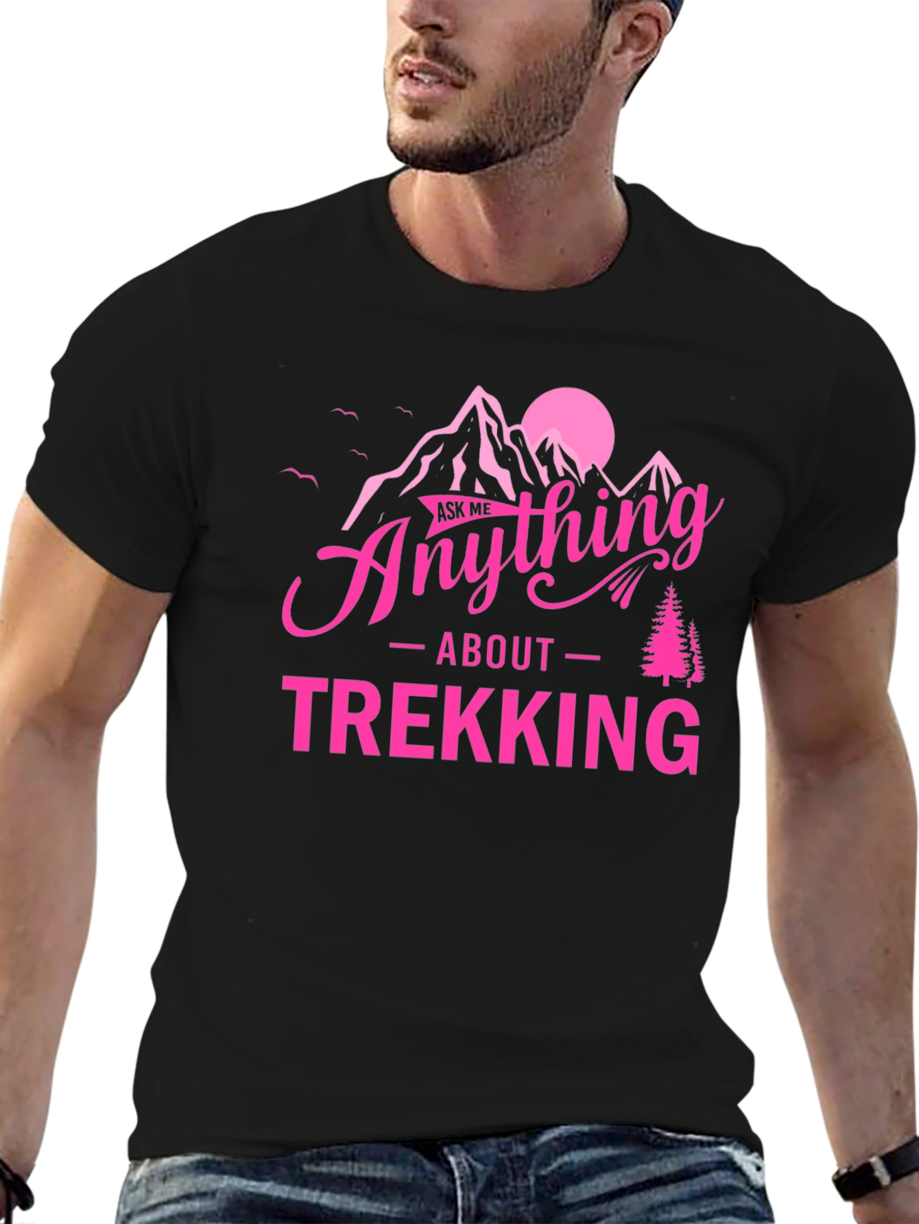 Ask Me Anything About Trekking Graphic Tee