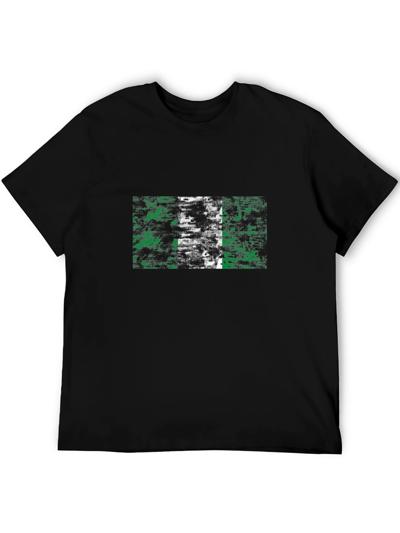 Nigeria Flag Grunge T-Shirt