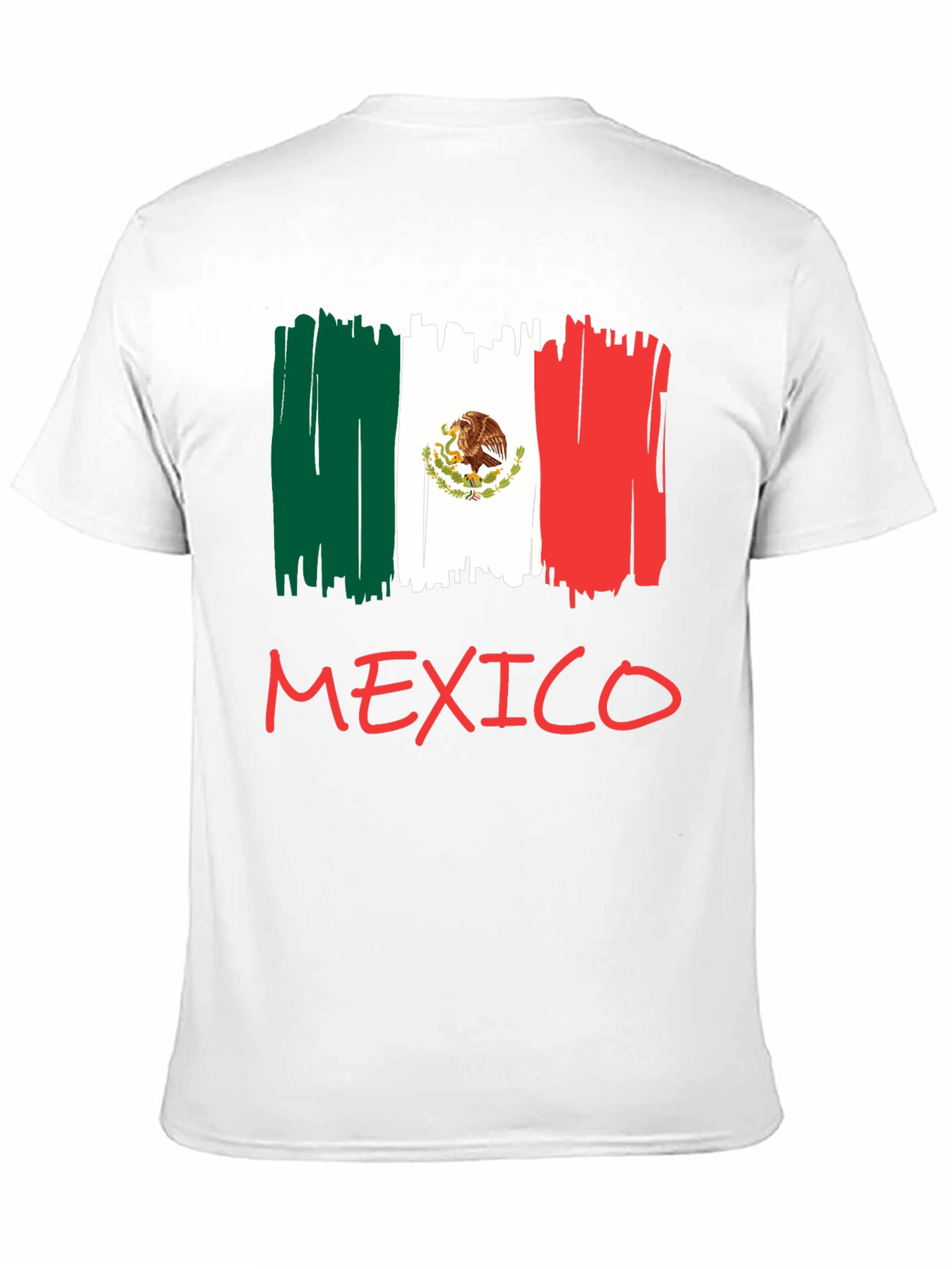 Mexico Flag T-Shirt - Black